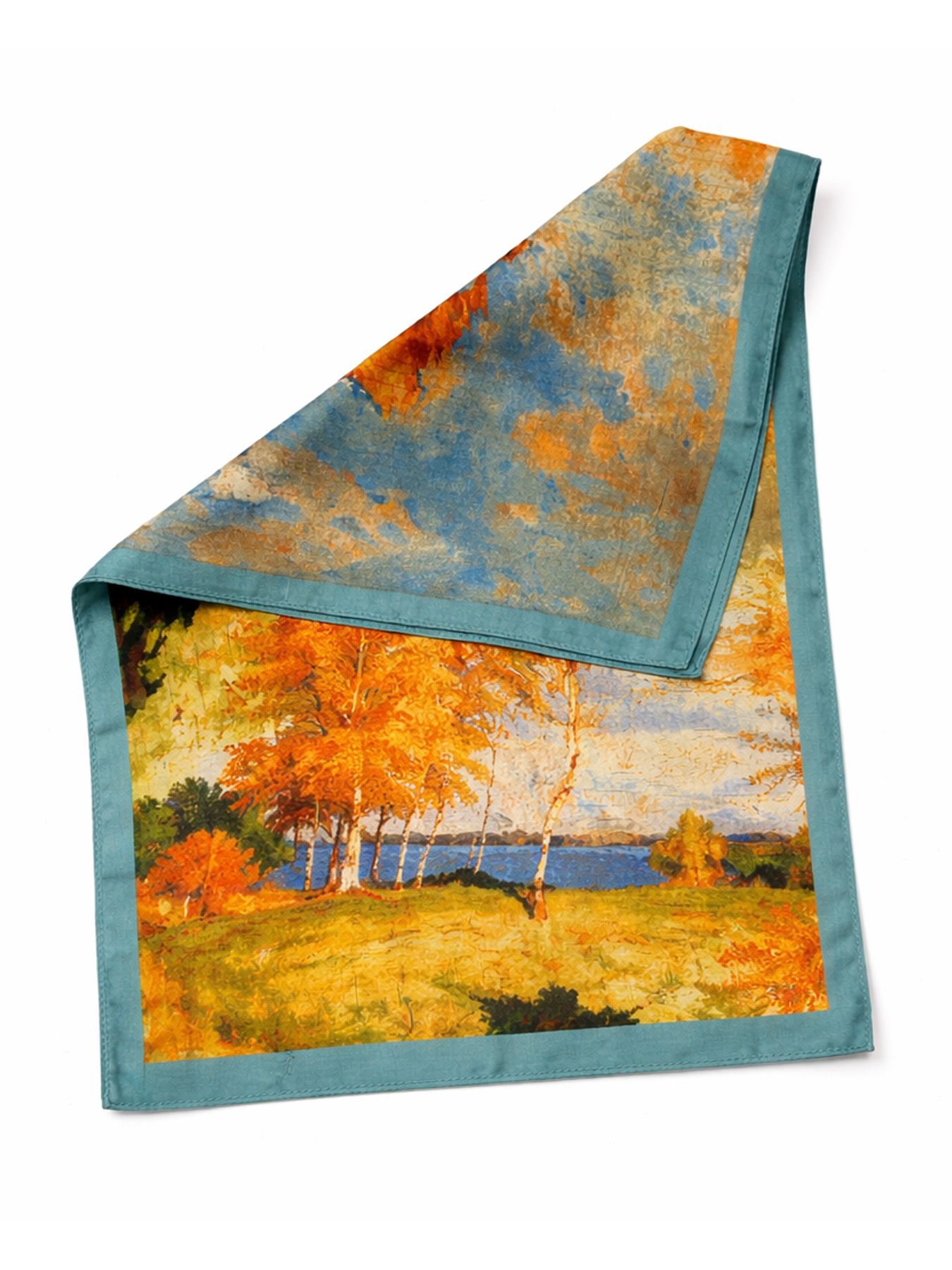 24 Colours 130626 Scarf LICHT GROEN 00117110-G9