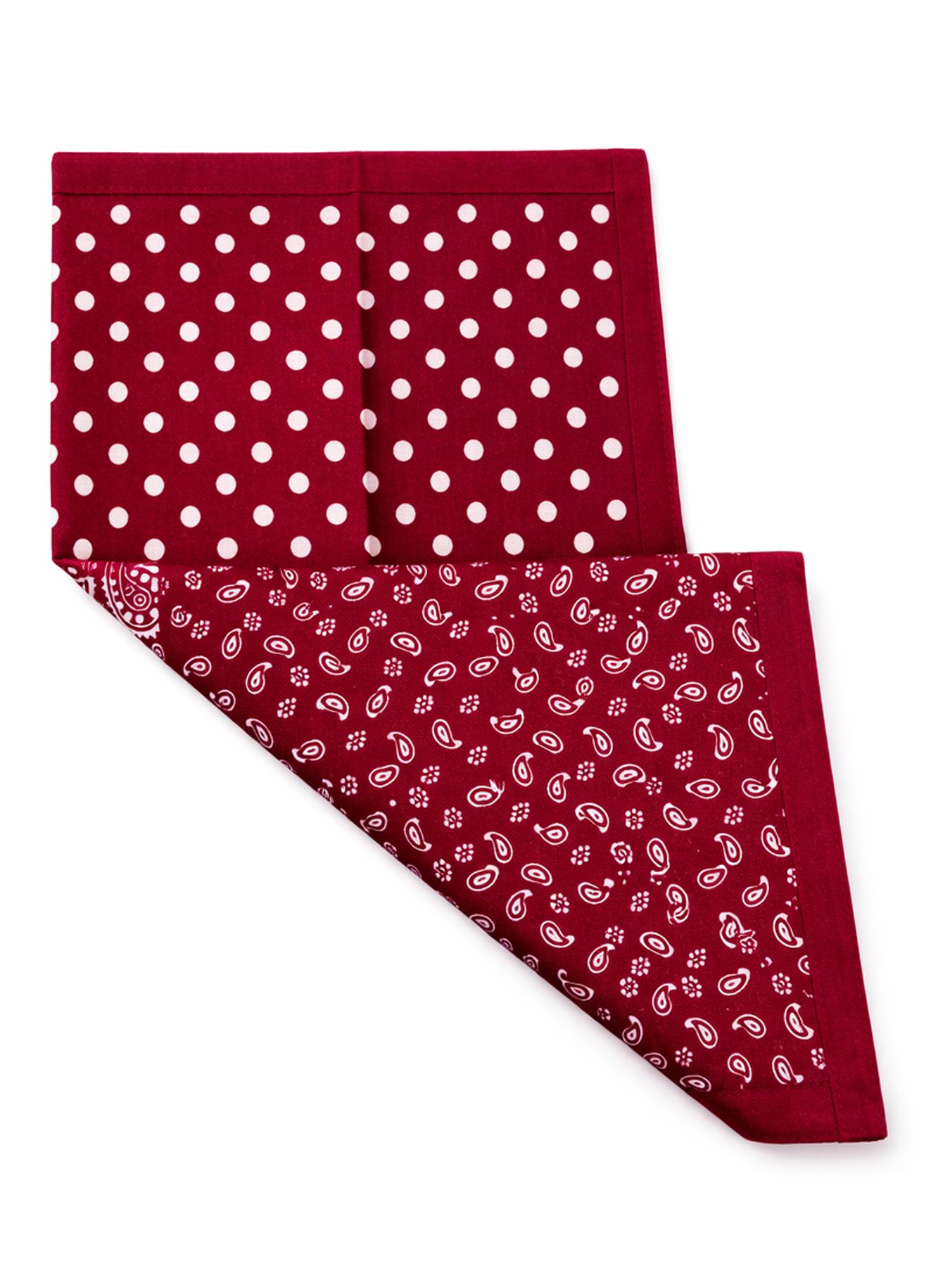 24 Colours 130626 Scarf bordeaux 00117110-R1