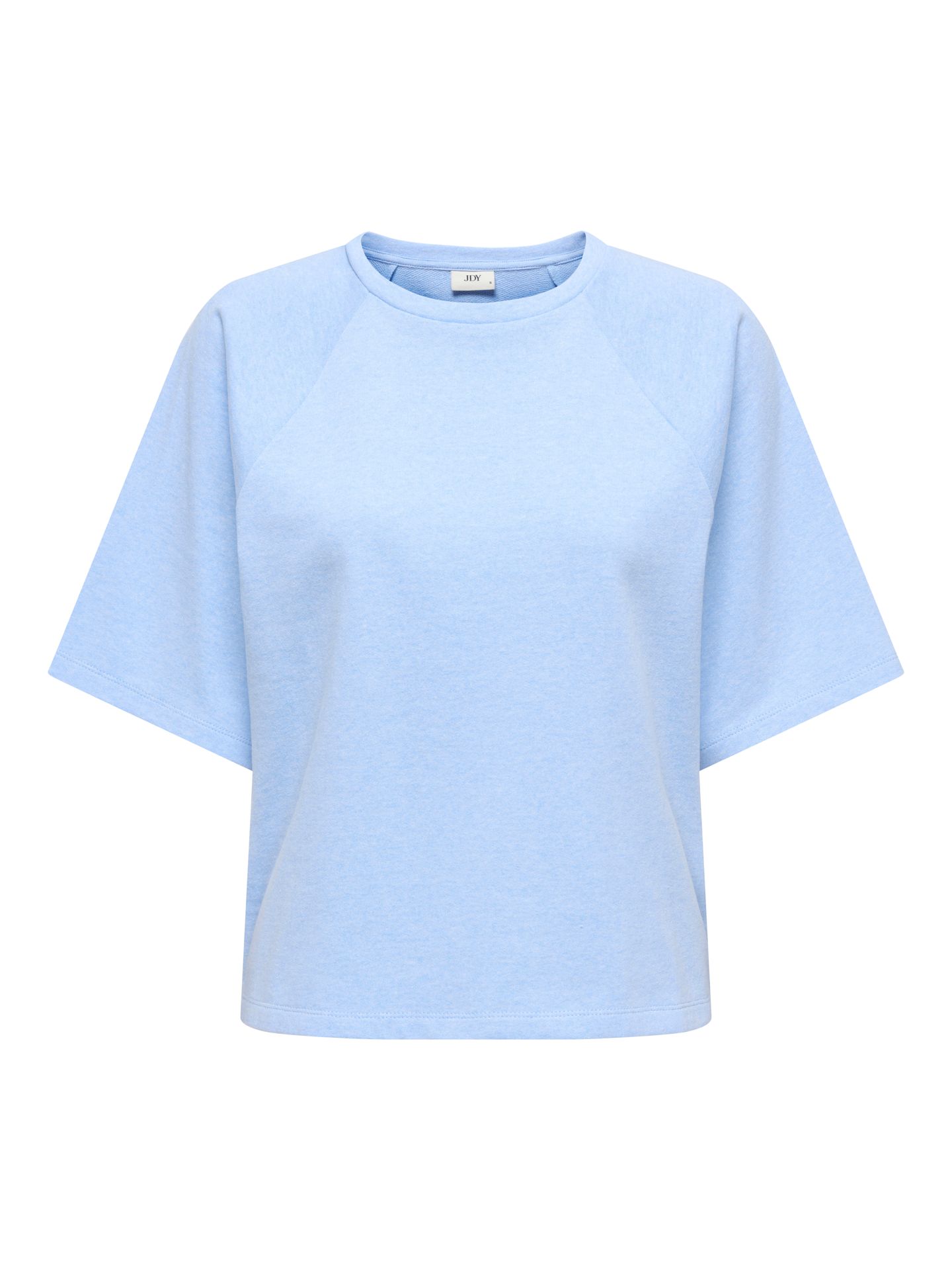 JDY JDYAMALFI LIFE S/S SWEAT JRS DIA Cashmere Blue/Melange 00117121-EKA26011400000645