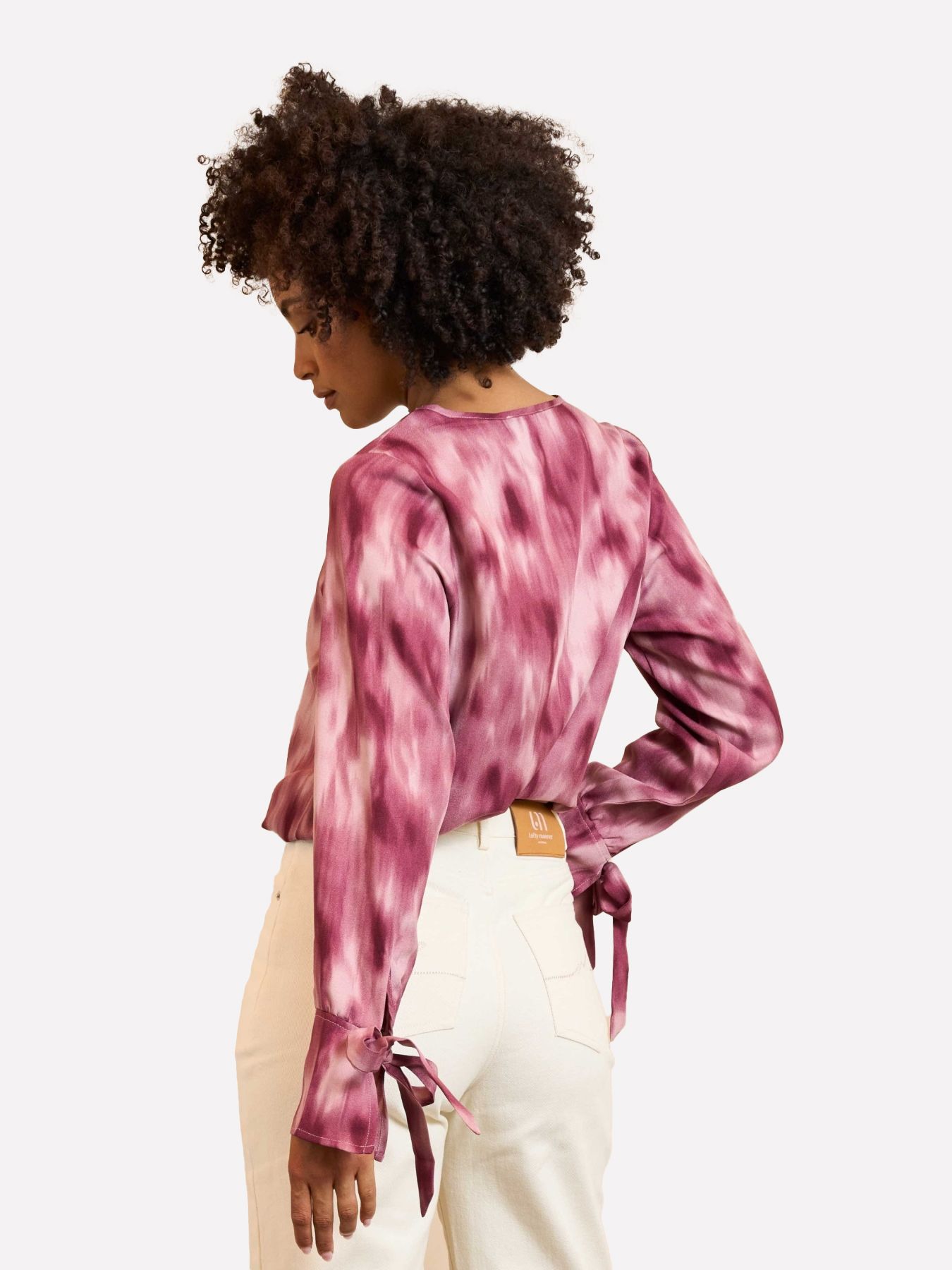 Lofty Manner Blouse Lora 318 mauve ombre 2900164044071