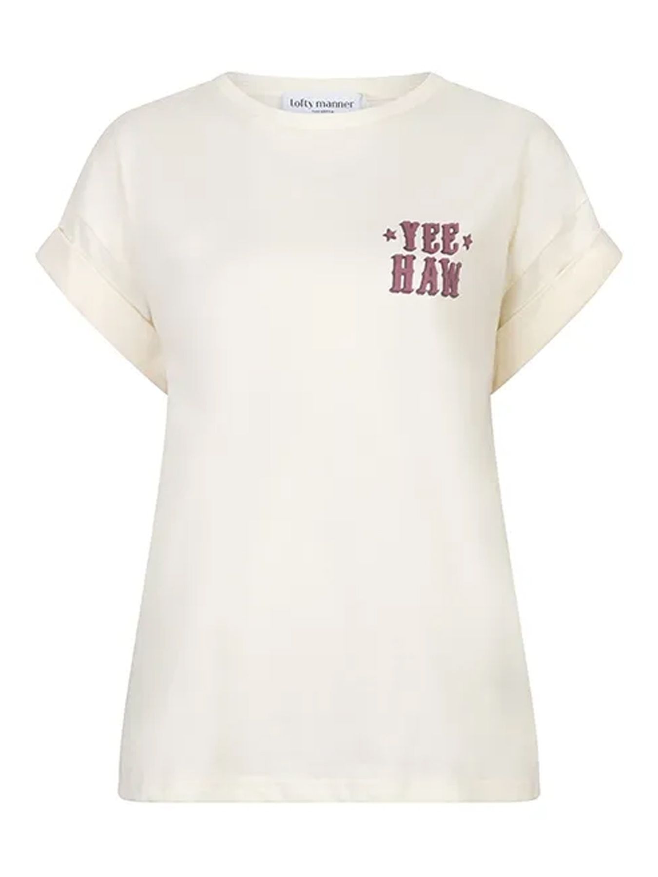 Lofty Manner T-shirt Omera 115 ecru 2900164047027