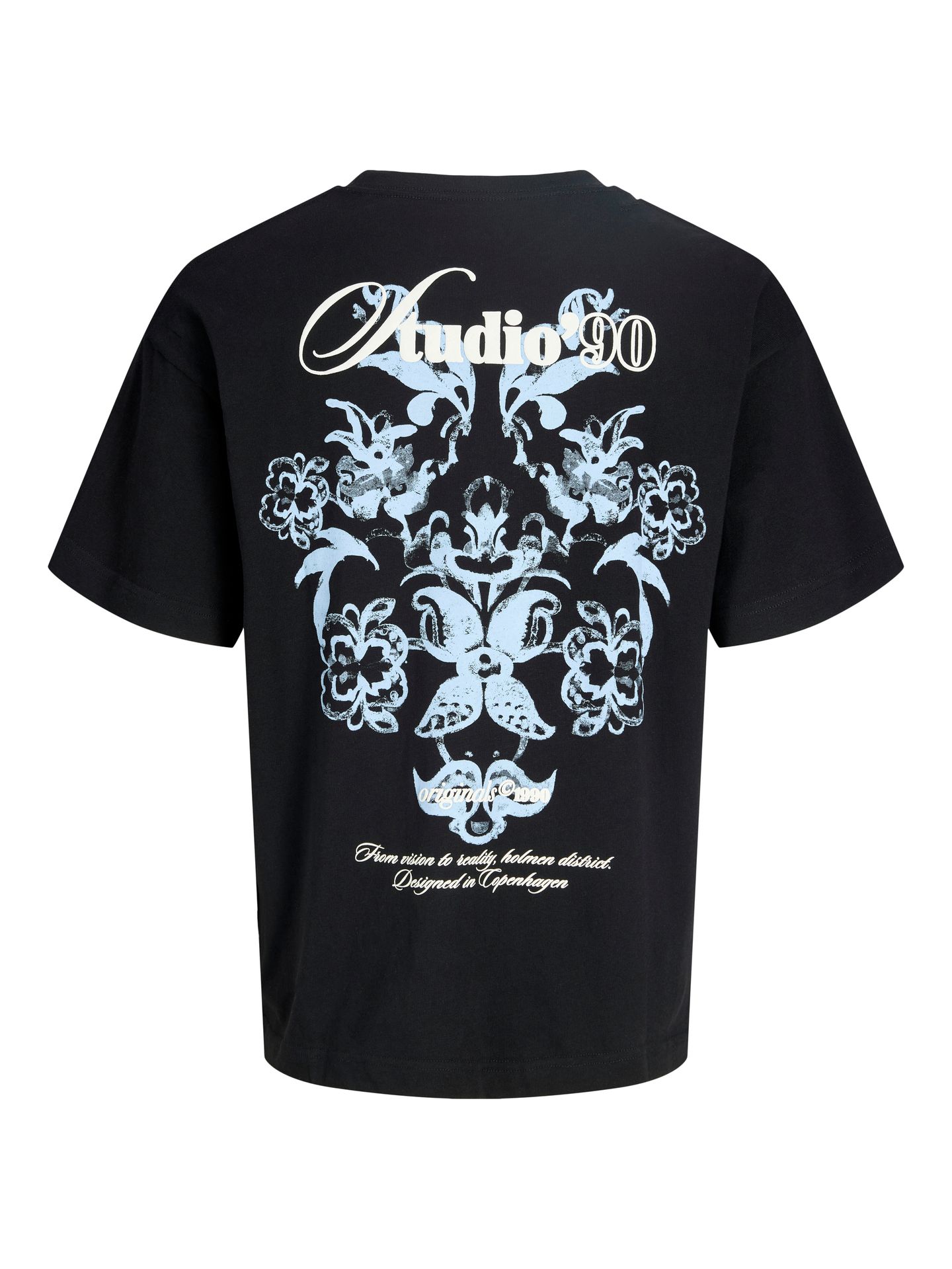 Jack & Jones JORMONTAUK BACK GRAPHIC TEE SS EA26 Black/Black & Black 2900164071022