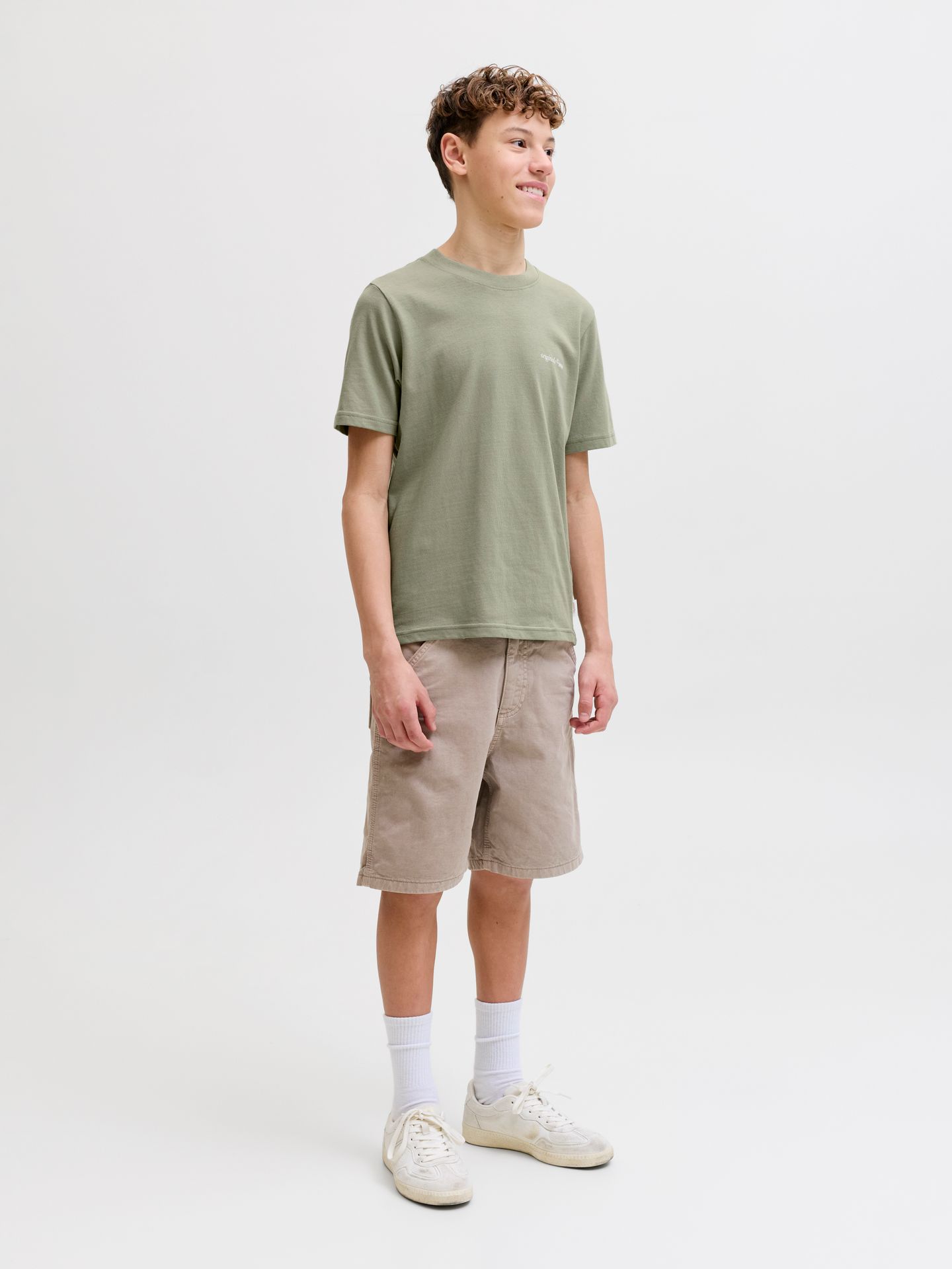 Jack & Jones JORMONTAUK BACK GRAPHIC TEE SS EA26 Seagrass 2900164073033