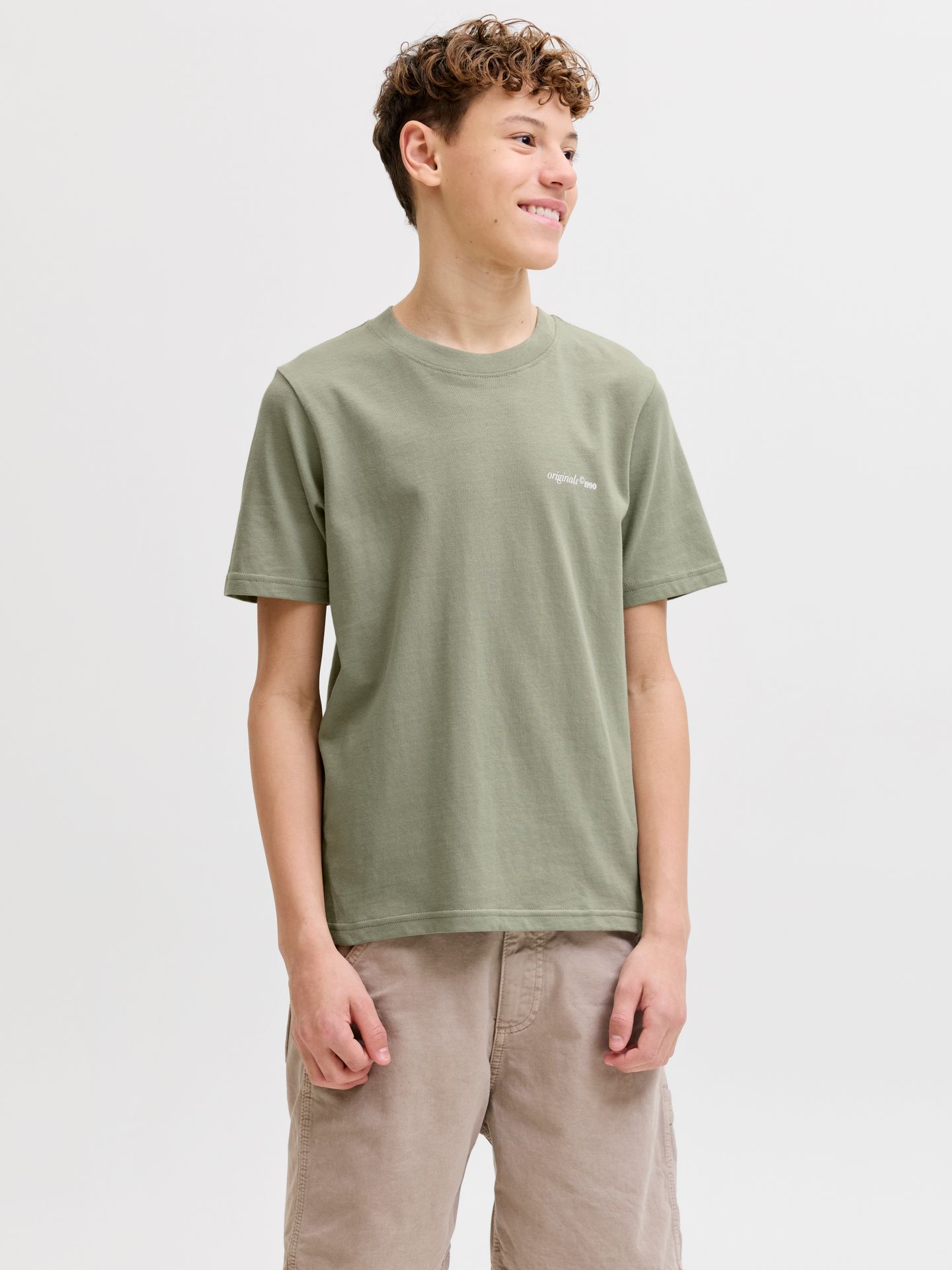 Jack & Jones JORMONTAUK BACK GRAPHIC TEE SS EA26 Seagrass 2900164073033