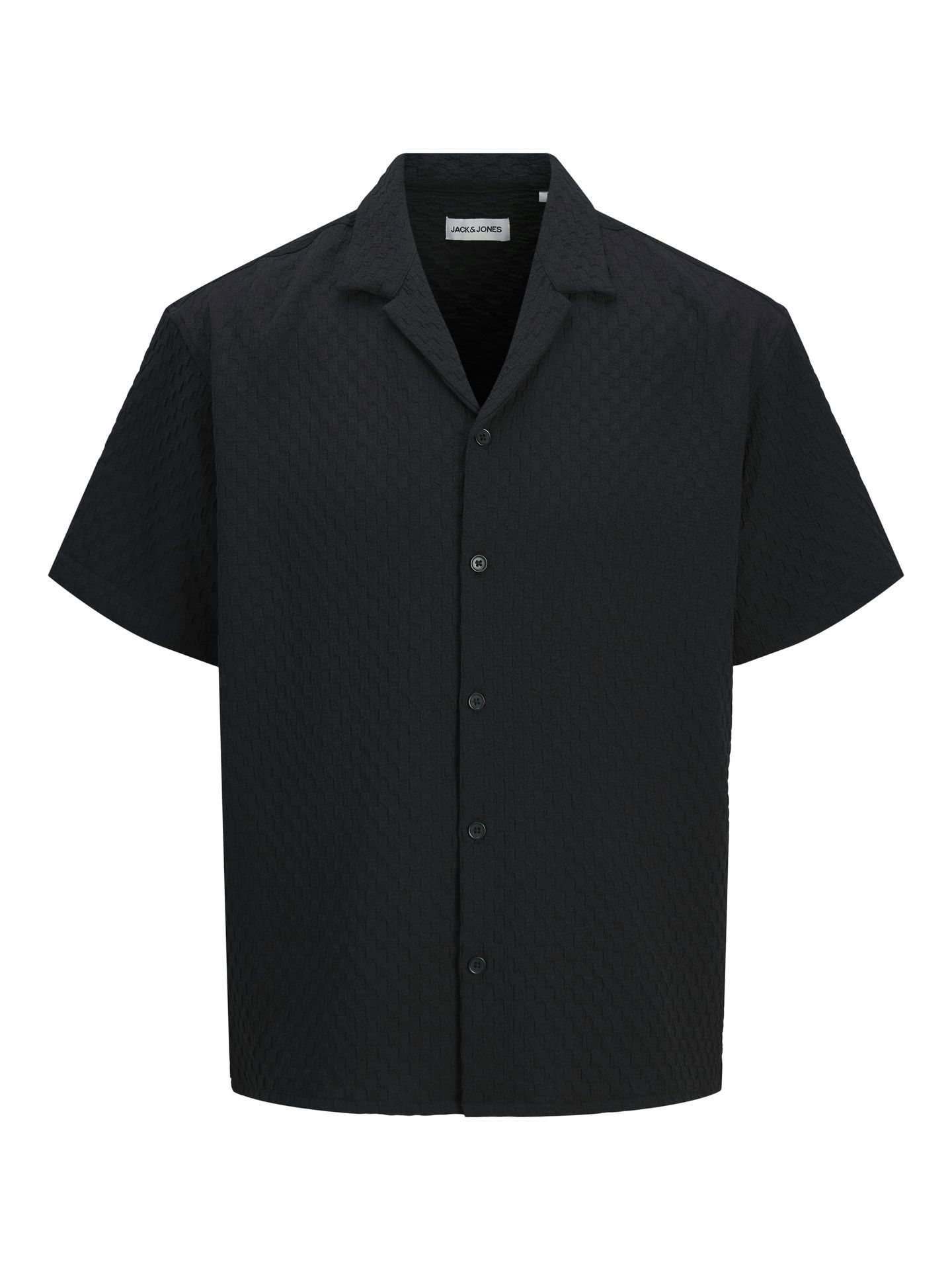 Jack & Jones JJSEAN RESORT SHIRT SS Black 00117163-EKA26011400000232