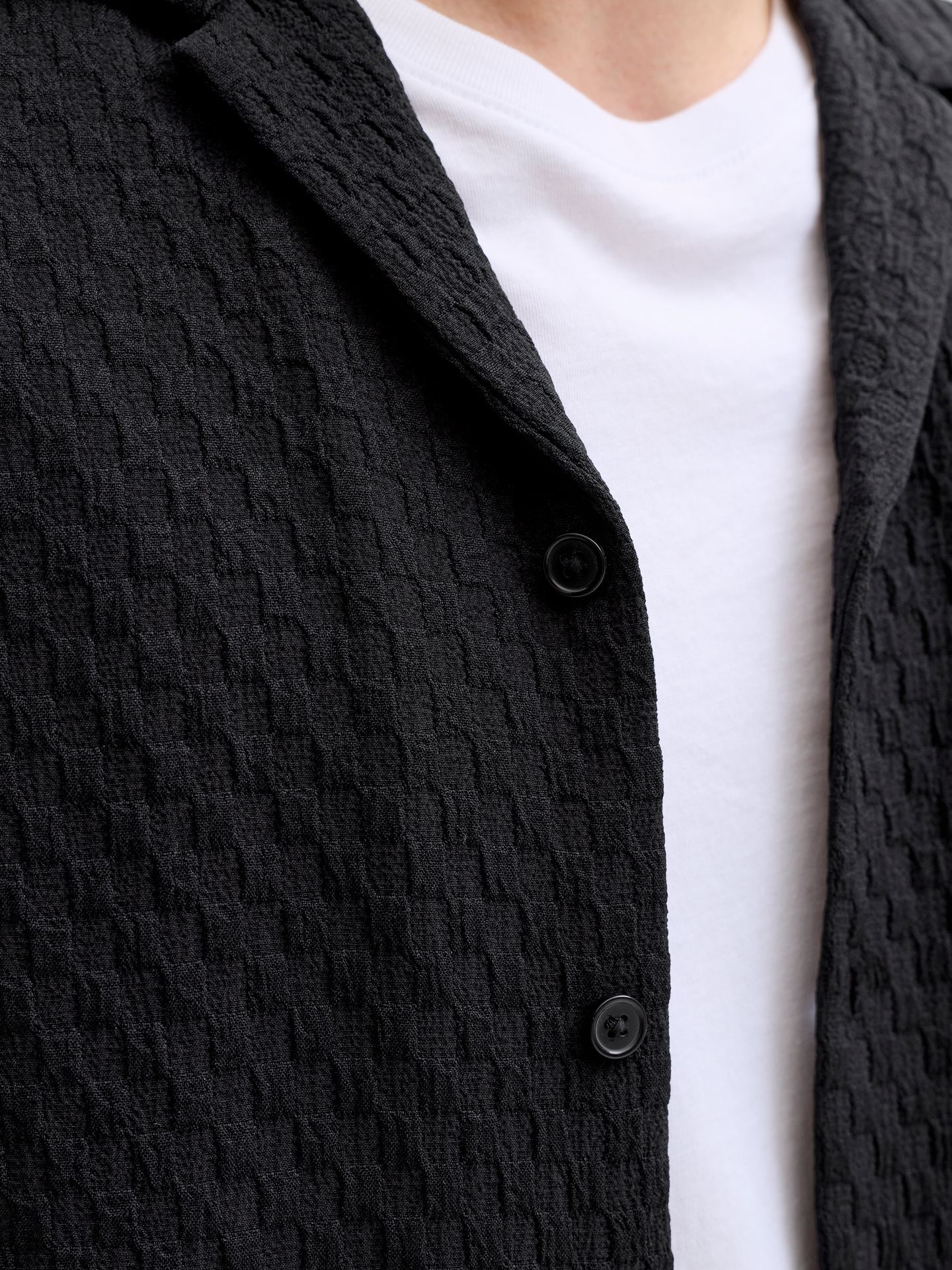 Jack & Jones JJSEAN RESORT SHIRT SS Black 2900164084015