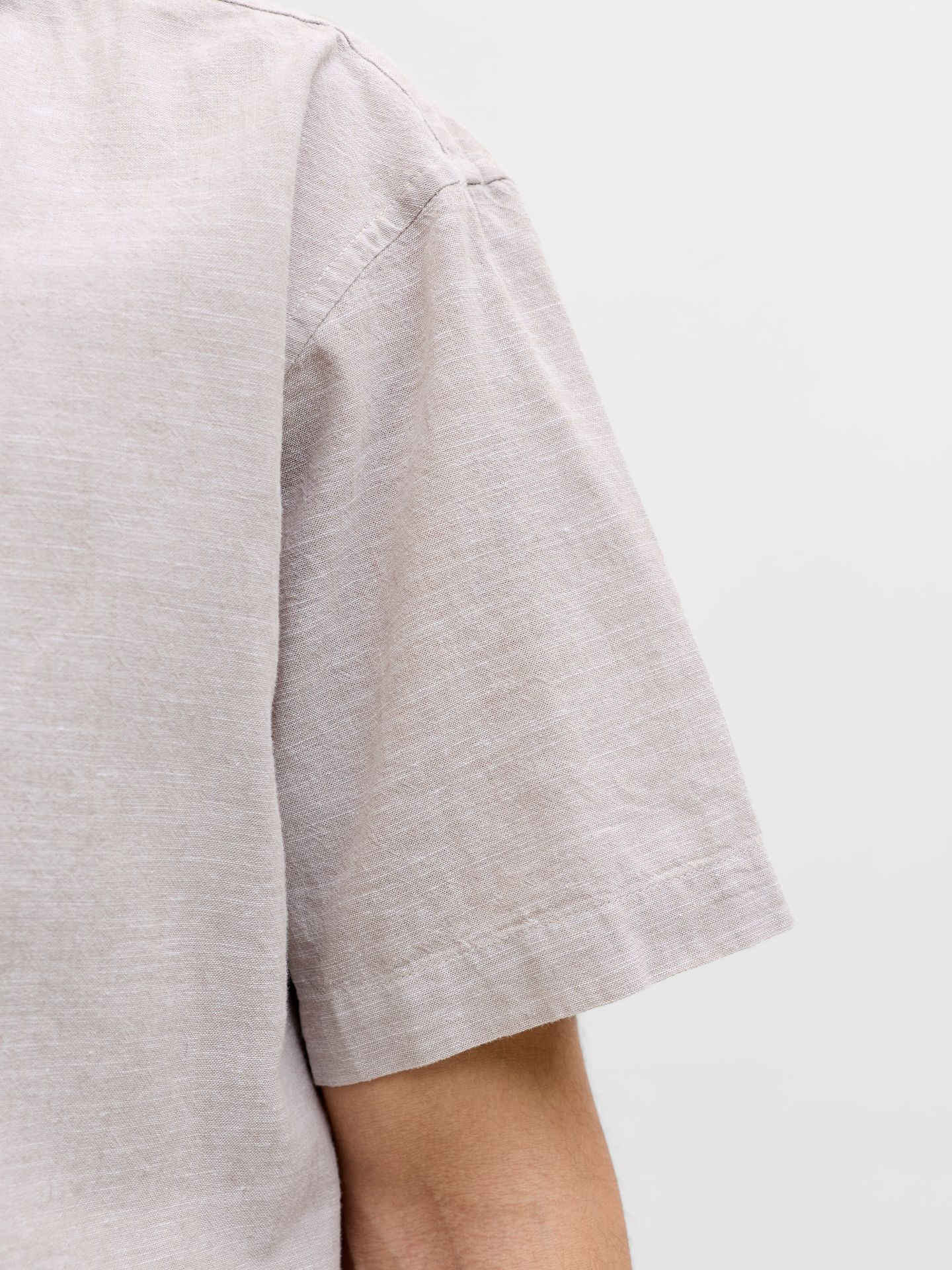 Jack & Jones JJESUMMER LINEN BLEND RESORT SHIRT String 2900166166047