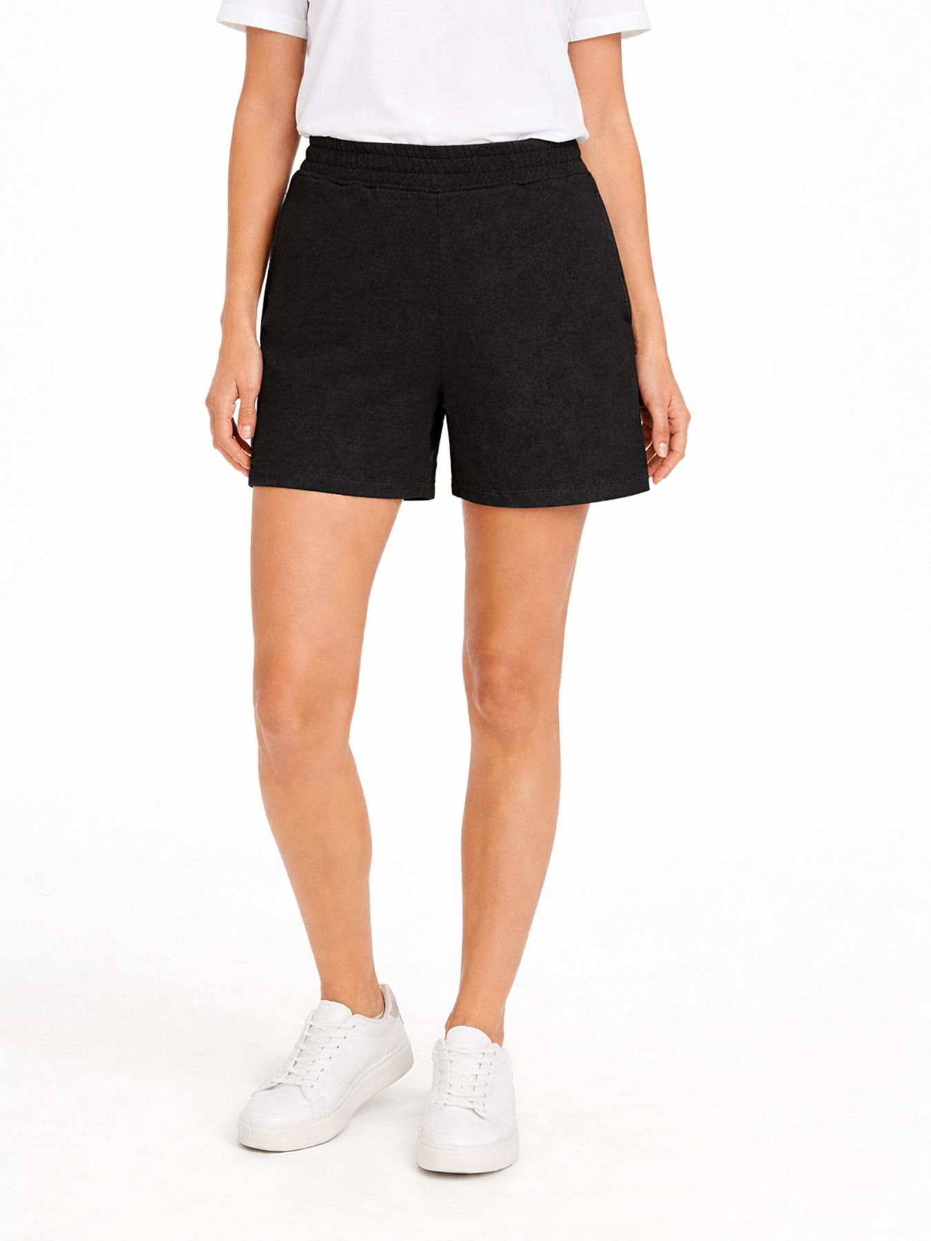 JDY JDYAMALFI LIFE SWEAT SHORTS JRS DIA Black 00117165-EKA26011400000004