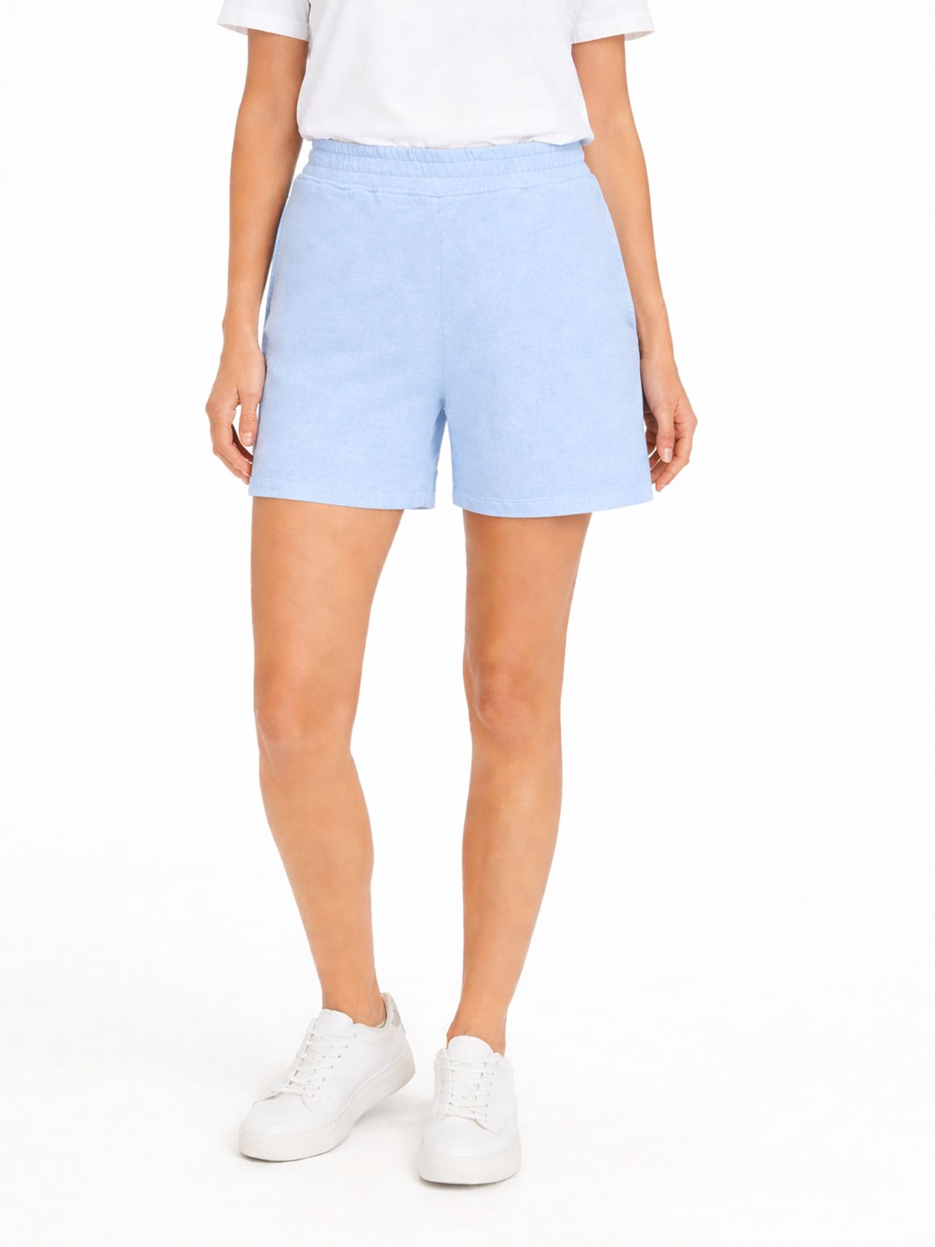 JDY JDYAMALFI LIFE SWEAT SHORTS JRS DIA Cashmere Blue/Melange 00117165-EKA26011400000645