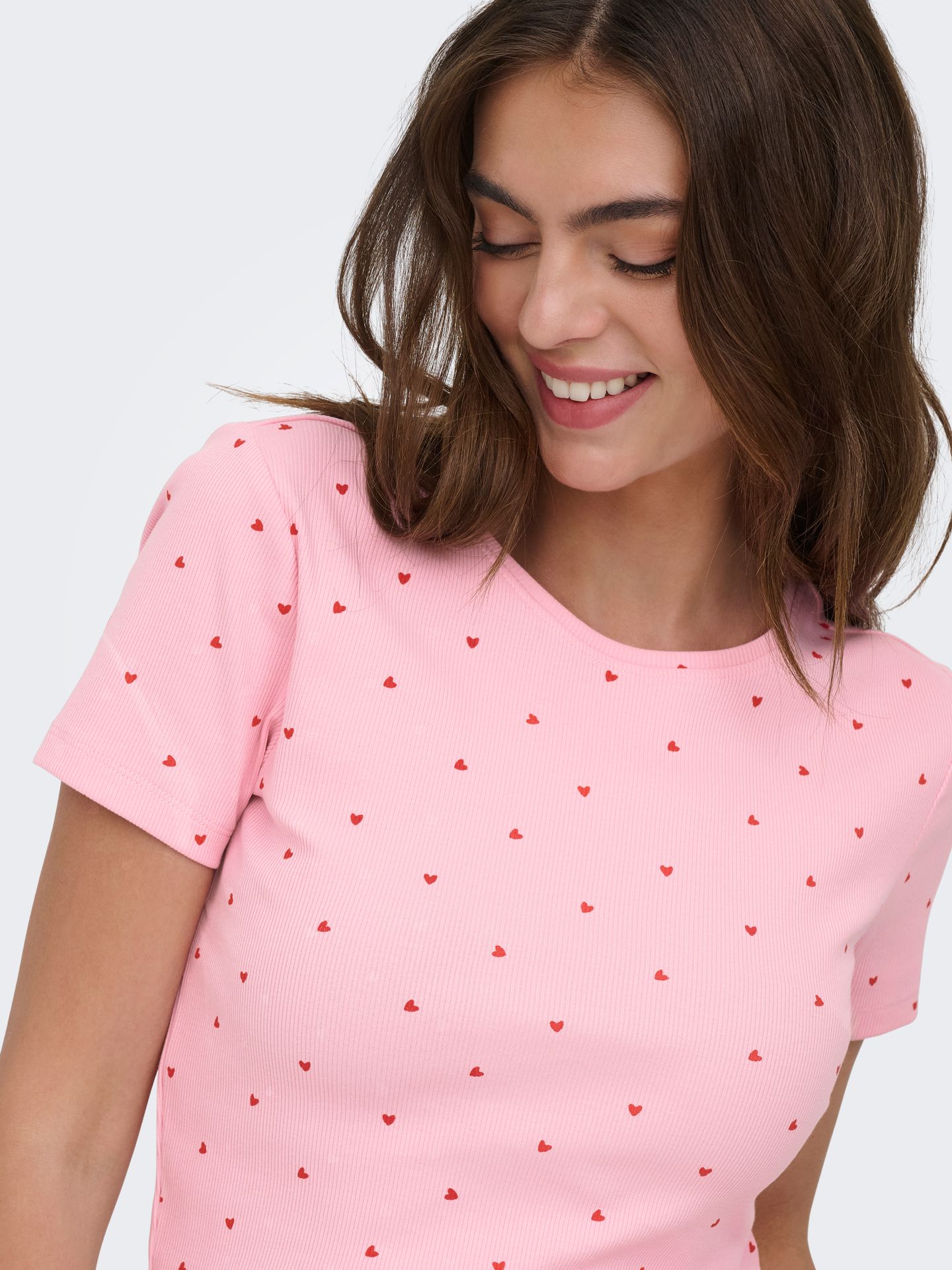 Only ONLFENJA S/S AOP TOP JRS NOOS Romance Rose/Carefree 2900165472026