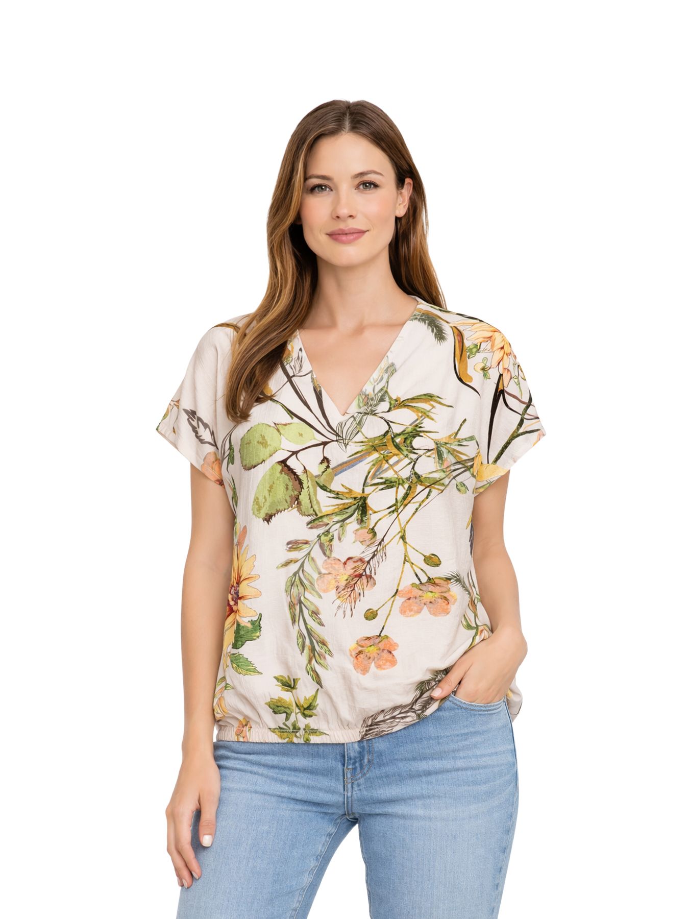 &Co Woman AMKE FLOWER 62085 sp-powder pink multi 00117197-EKA26007600000209