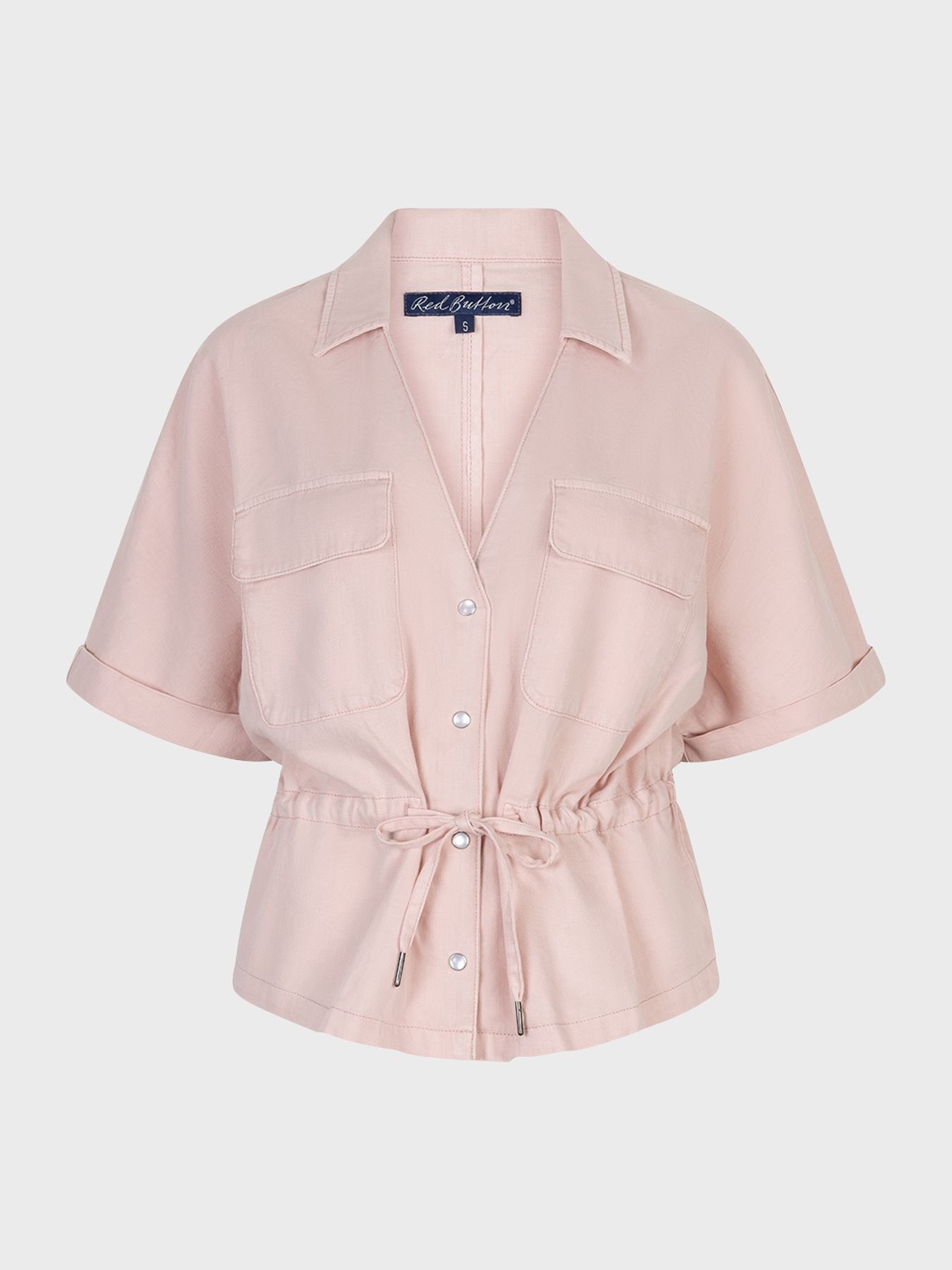 Red Button Drew Drawstring Co/Linen  Blossom597 2900165171042