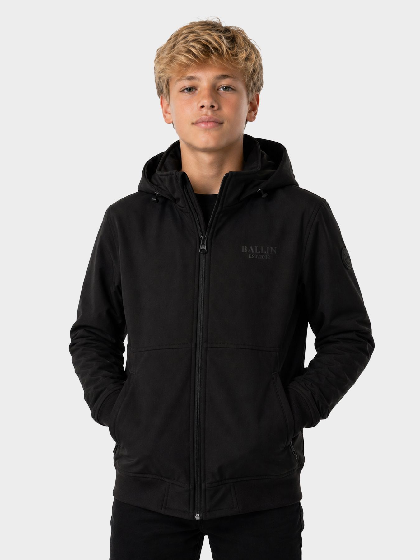 Ballin 9083 Kids softshell Black 00117218-999