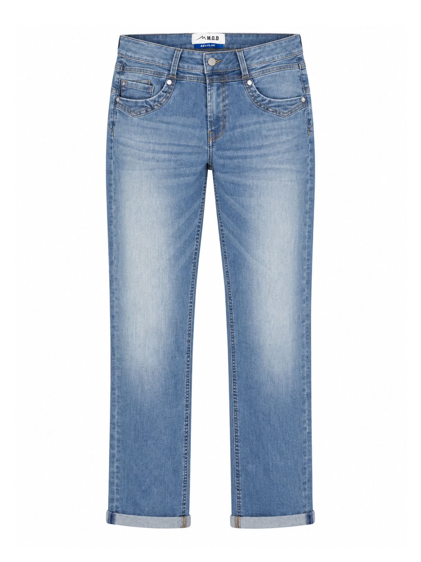 Miracle of Denim Romy regular Flower Blue 2900164171319