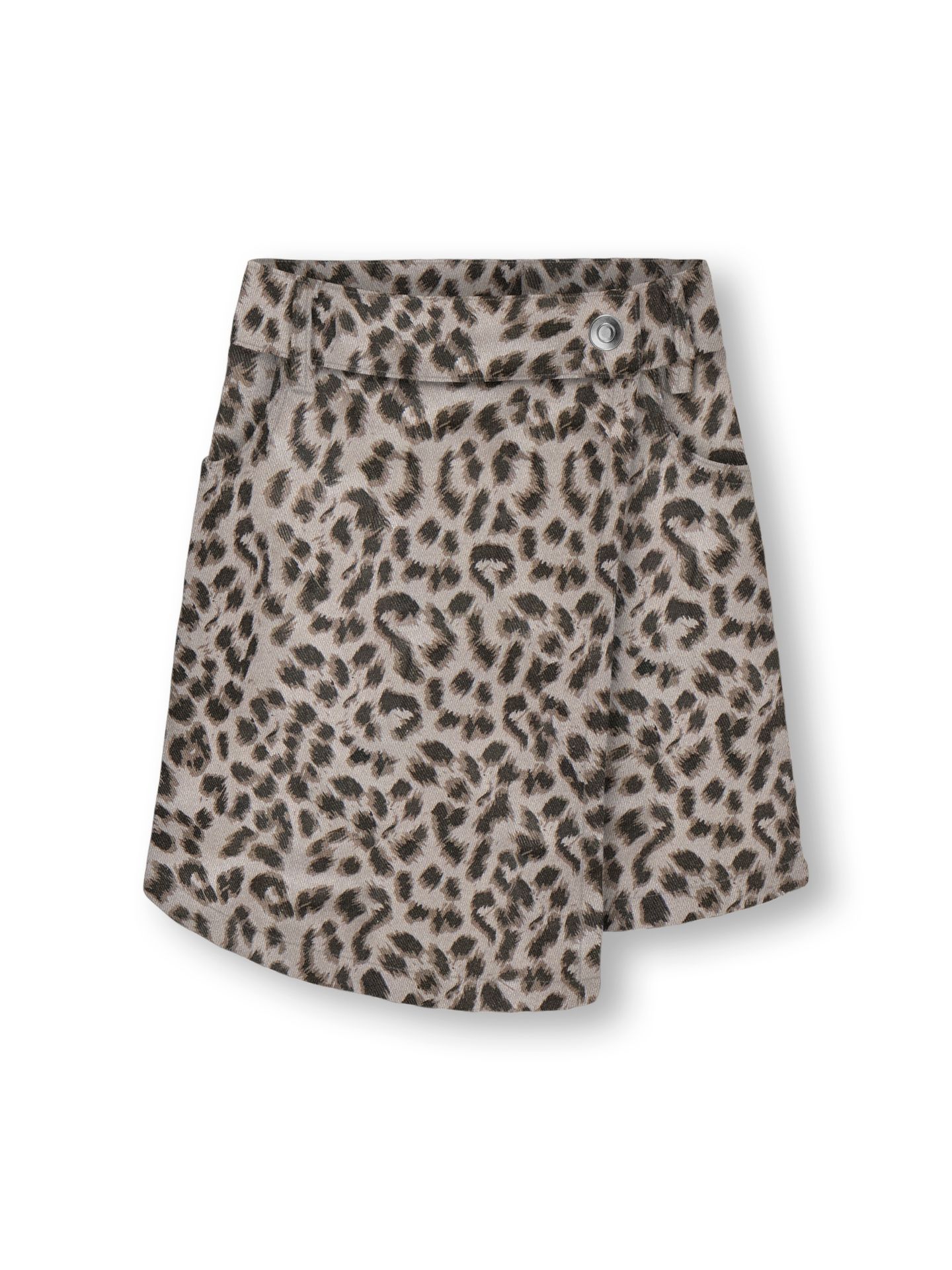 Only KOGANLIE-NAOMI ANIMAL SKORT VD PNT Silver Lining/Leo Washed 00117224-EKA26011400003345