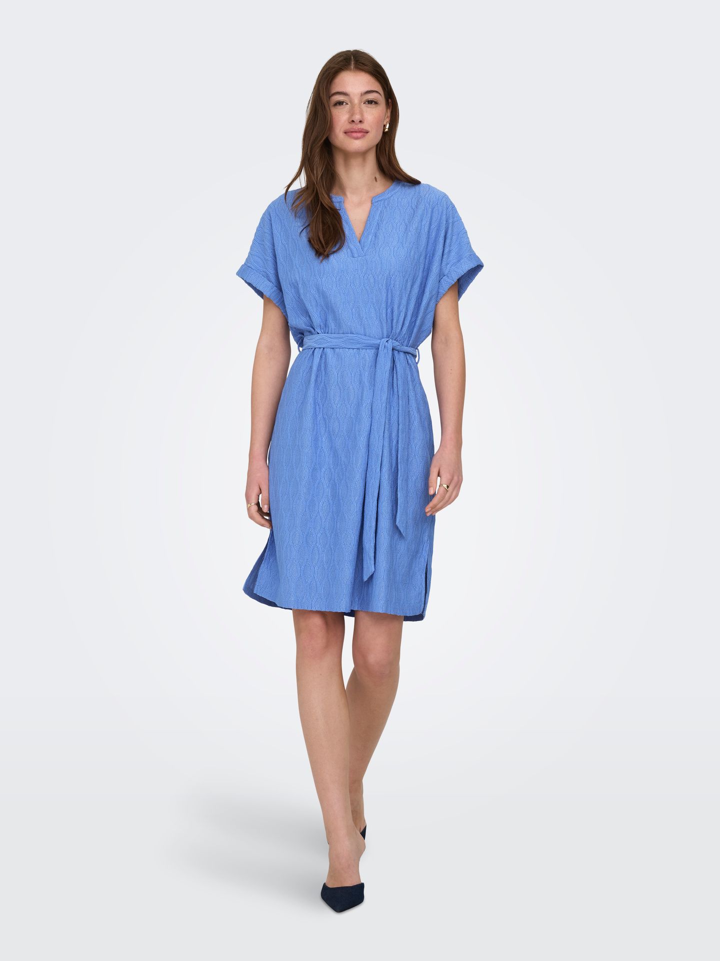 Only ONLDIANA S/S V-NECK DRESS CS JRS Ultramarine 2900164174013