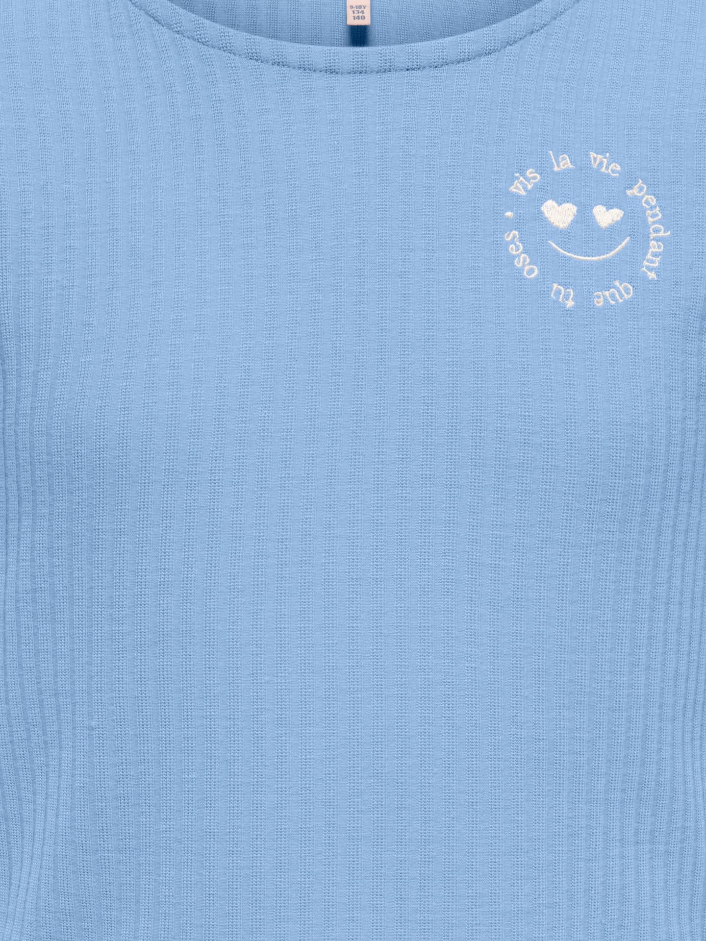 Only KOGNELLA S/S O-NECK EMB TOP VD JRS Open Air/EMB/ Smily 2900164184029