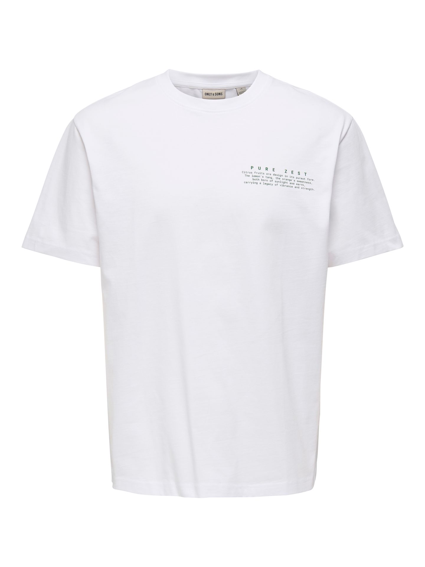 Only & Sons OSJAXEL DORADO LIFE RLX SS TEE Bright White/VINEDOS 00117243-EKA26011400003257