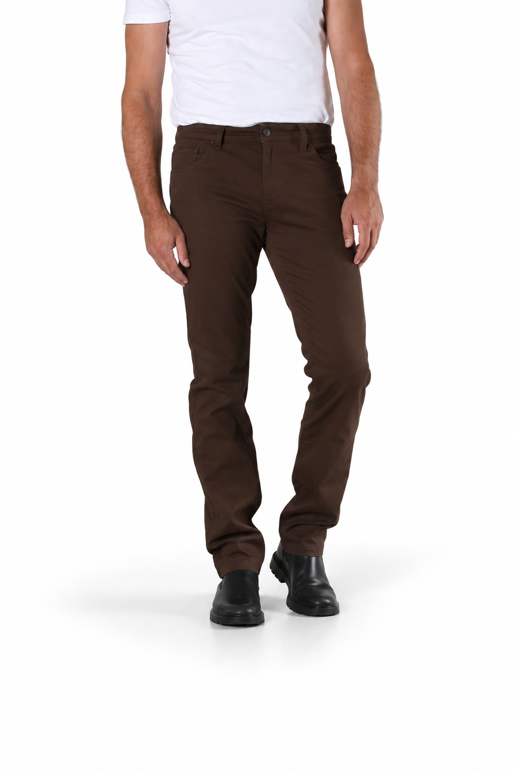 New Star Nyon printed twill Brown 00117244-769