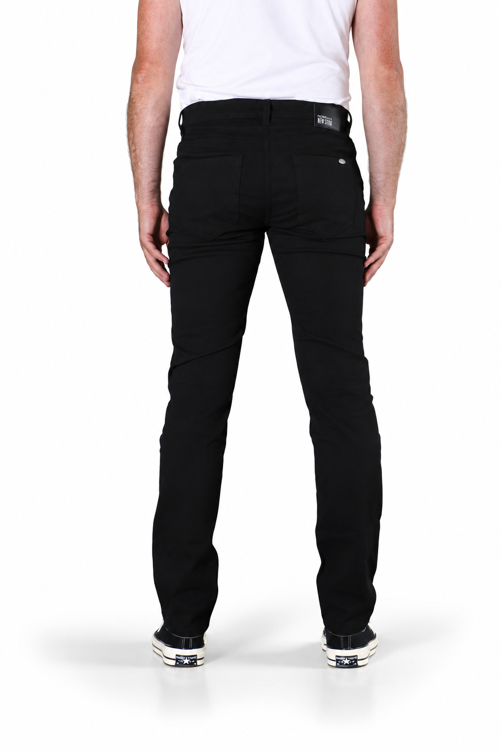 New Star Nyon printed twill Black 2900171662541