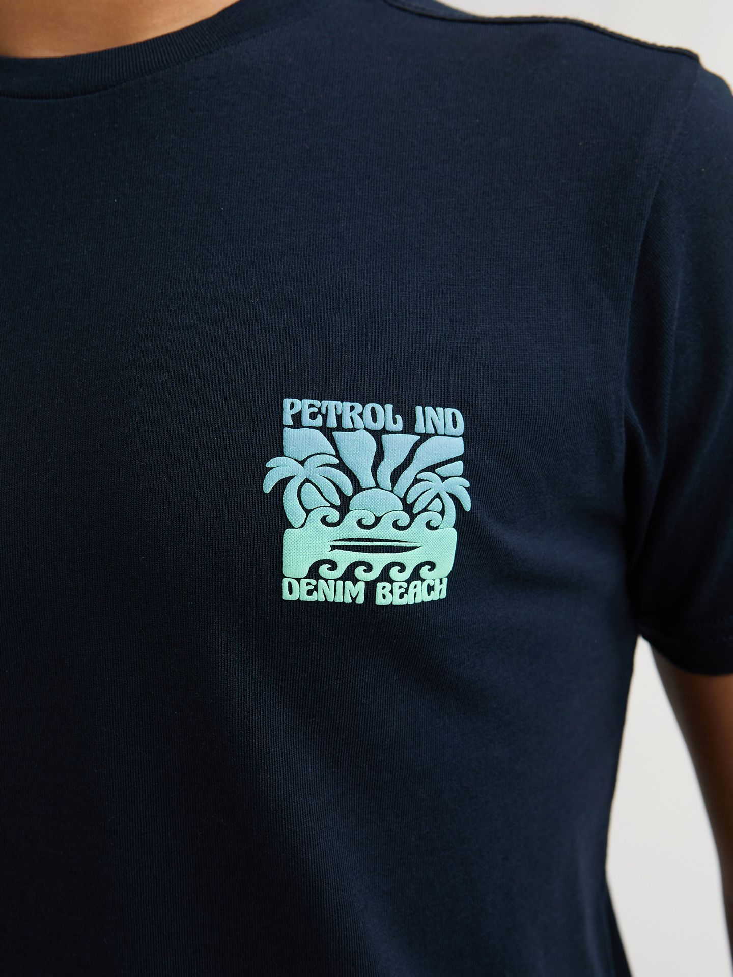 Petrol Industries Boys T-Shirt SS Classic Print 5178 navy blue 2900164243030