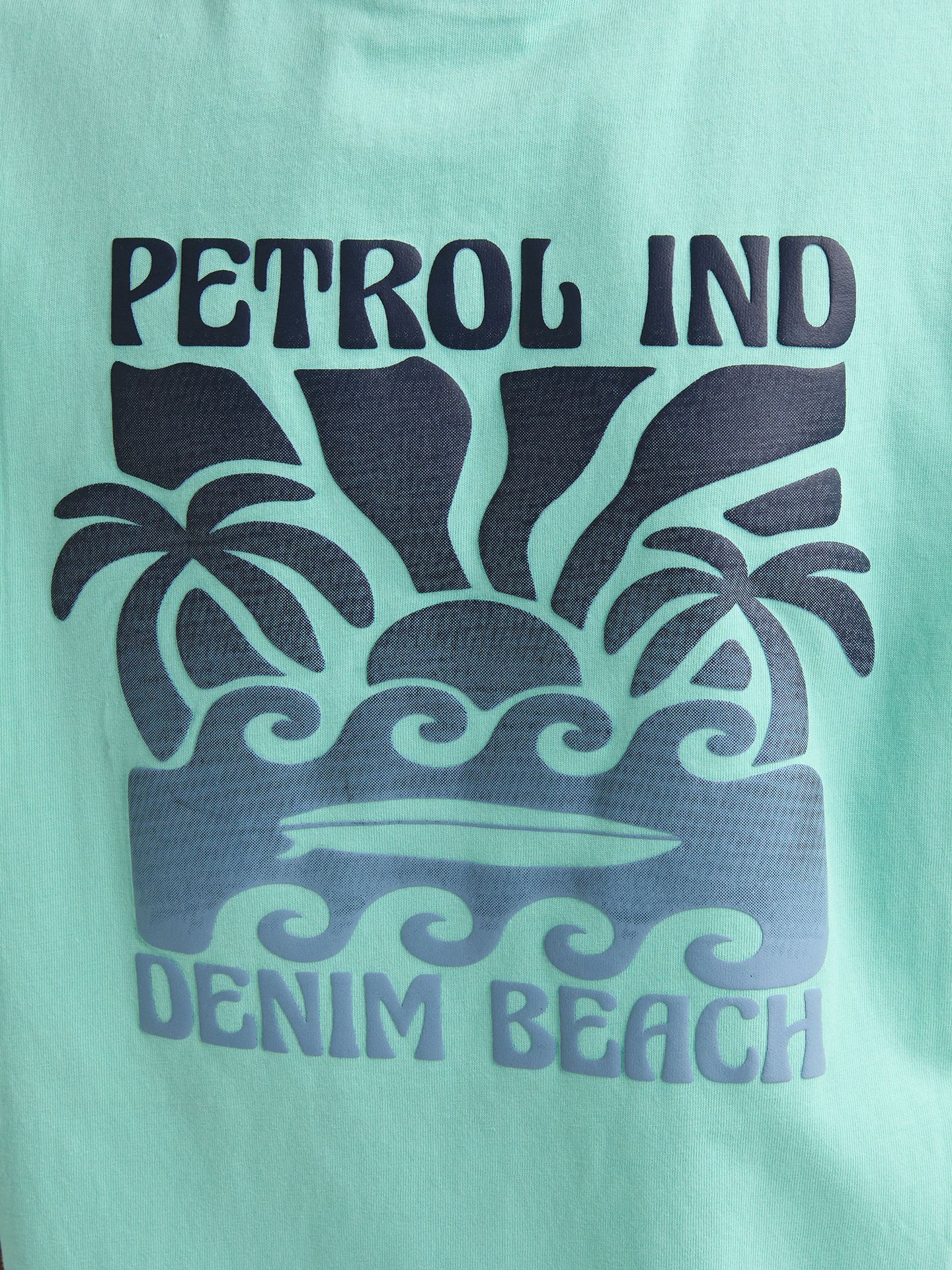 Petrol Industries Boys T-Shirt SS Classic Print 6182 green aqua 2900164244037