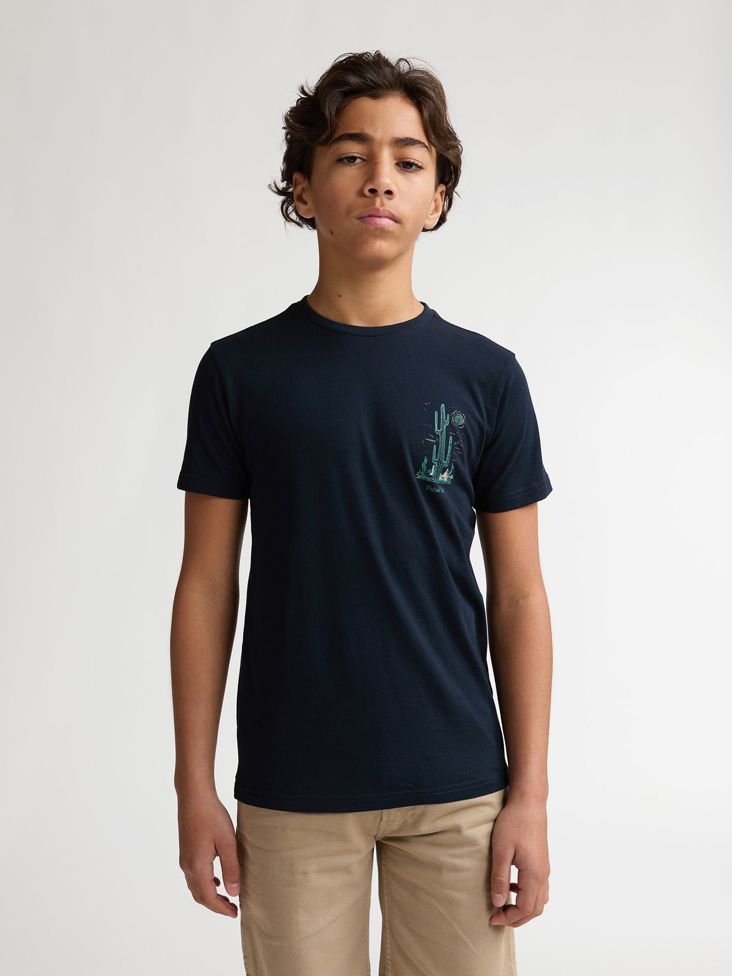 Petrol Industries Boys T-Shirt SS Classic Print 5178 navy blue 2900164245058