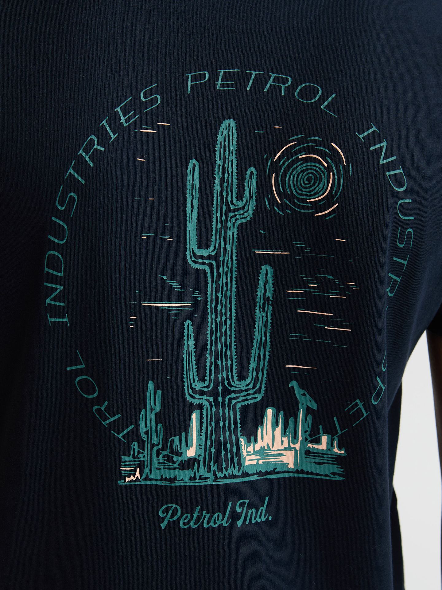 Petrol Industries Boys T-Shirt SS Classic Print 5178 navy blue 2900164245058