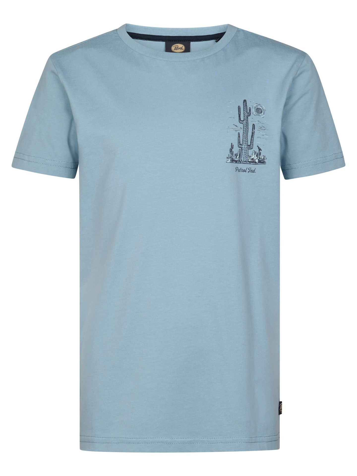 Petrol Industries Boys T-Shirt SS Classic Print 5195 marble blue 00117255-EKA26002700000185