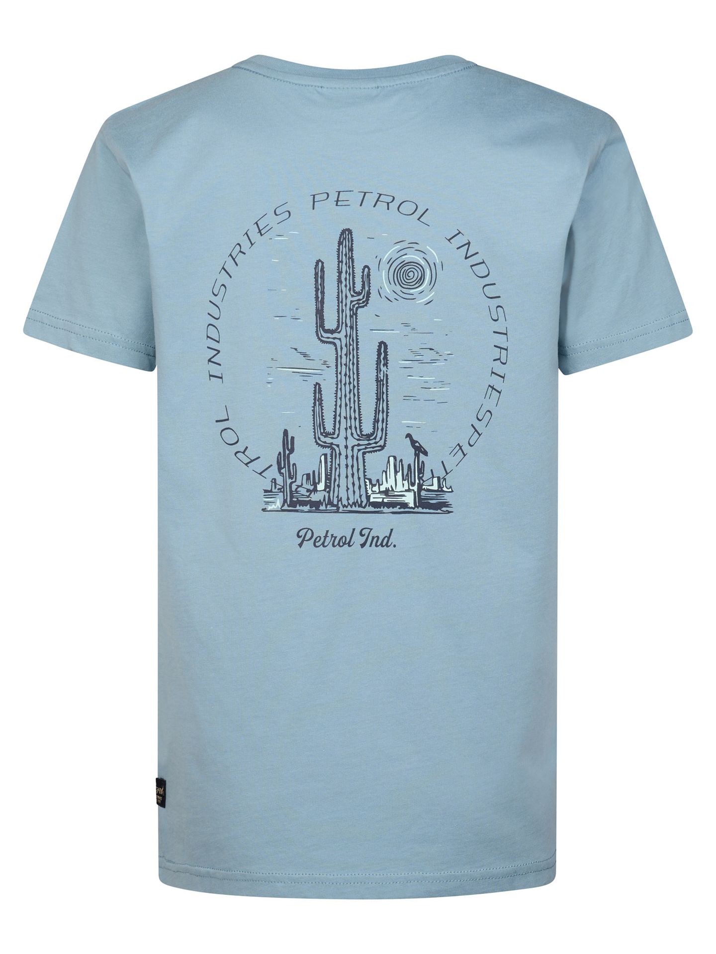 Petrol Industries Boys T-Shirt SS Classic Print 5195 marble blue 2900164246031