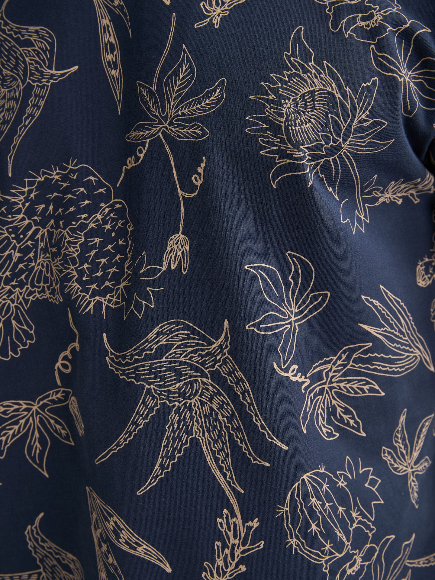 Petrol Industries Men T-Shirt SS AOP 5178 navy blue 2900164247069