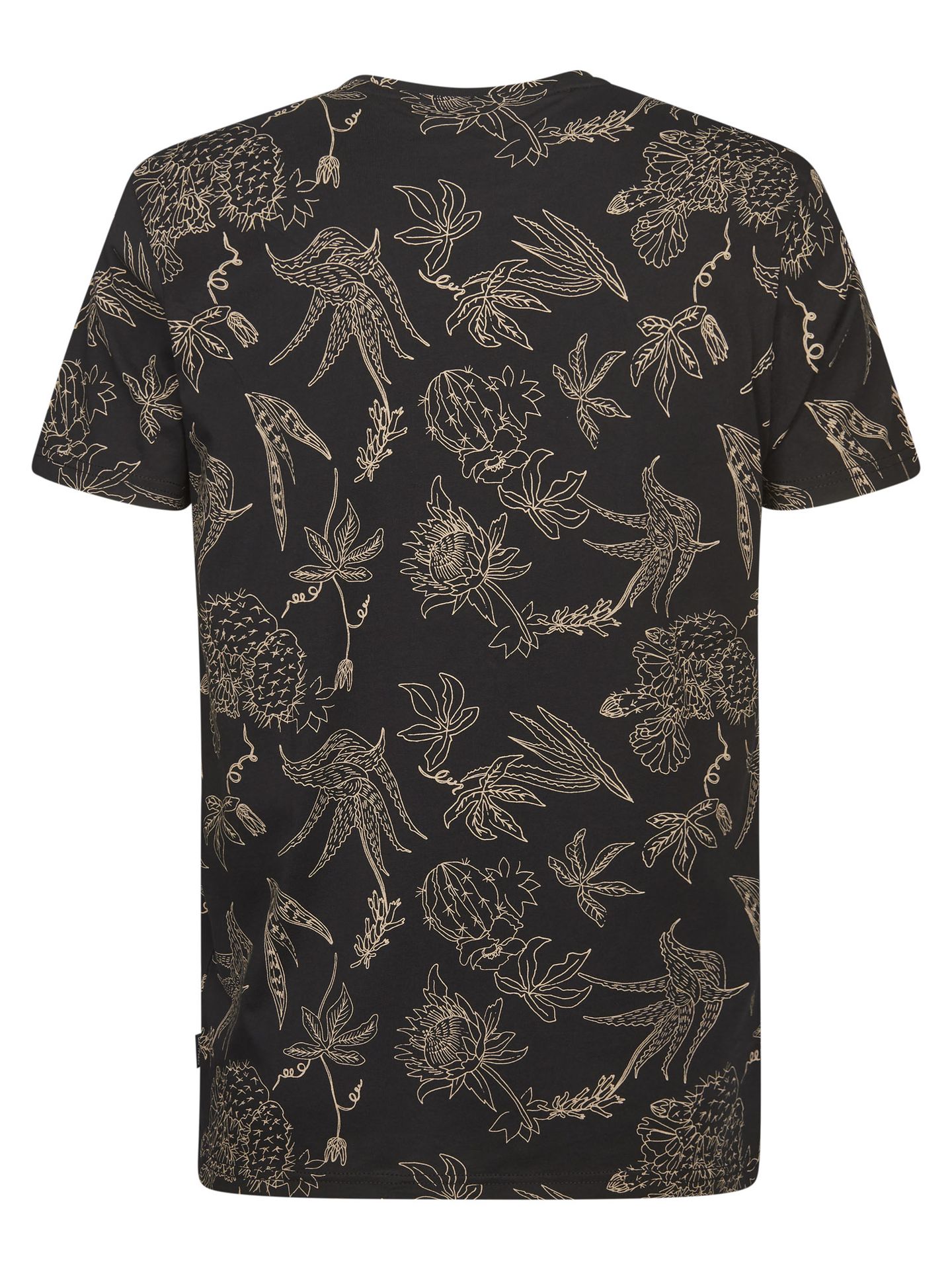 Petrol Industries Men T-Shirt SS AOP 9999 black 2900164249049