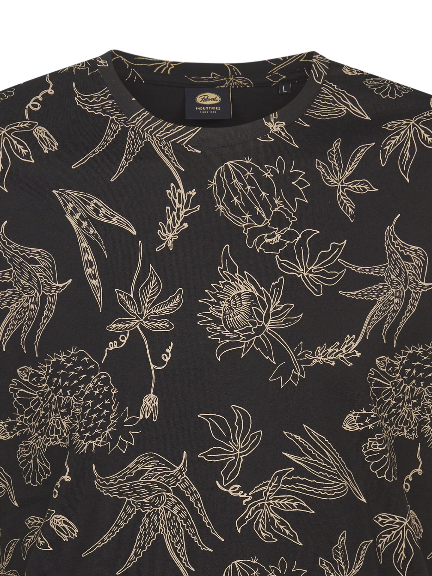 Petrol Industries Men T-Shirt SS AOP 9999 black 2900164249049