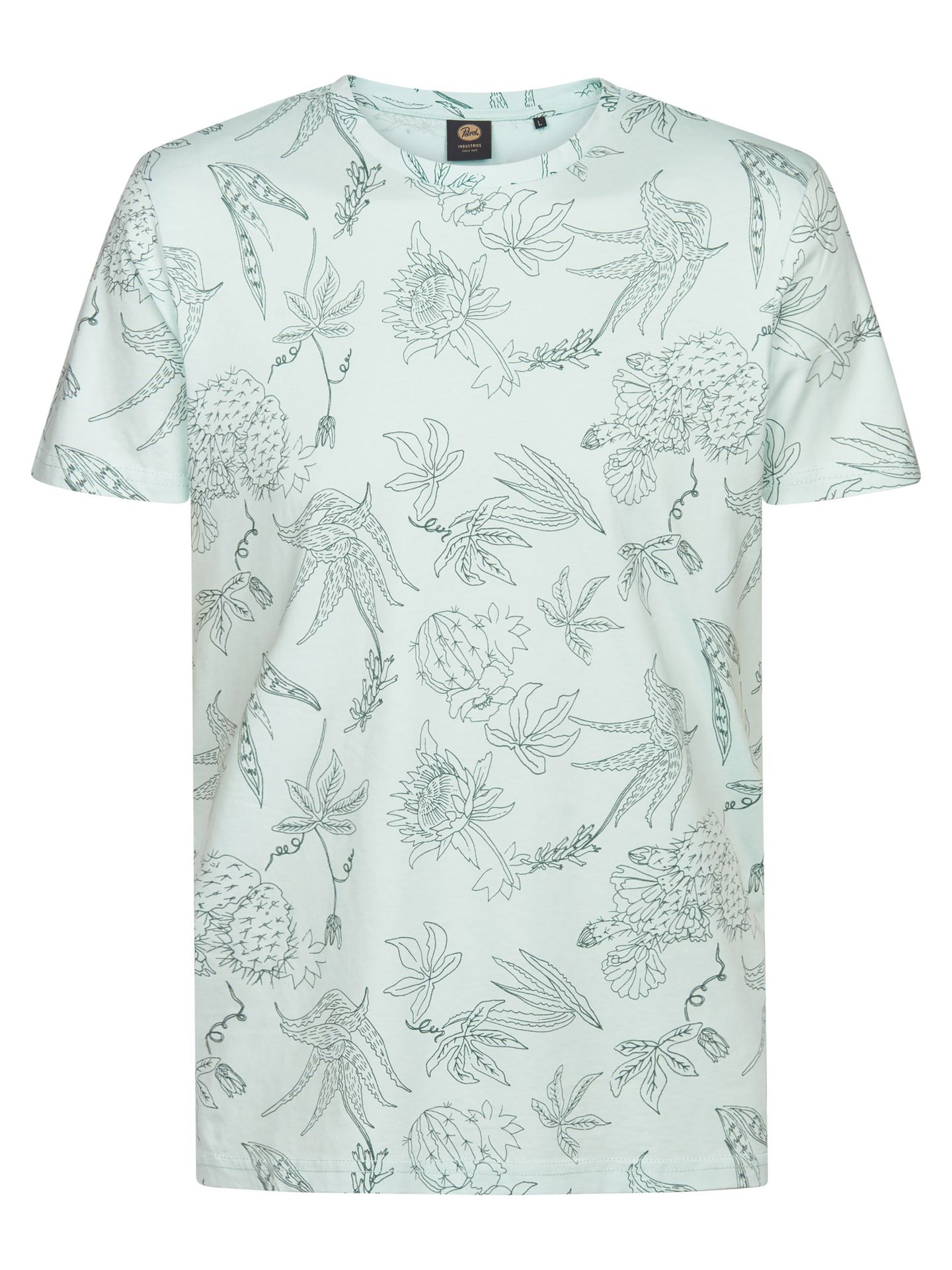 Petrol Industries Men T-Shirt SS AOP 6181 cool mint 00117256-EKA26002700000180