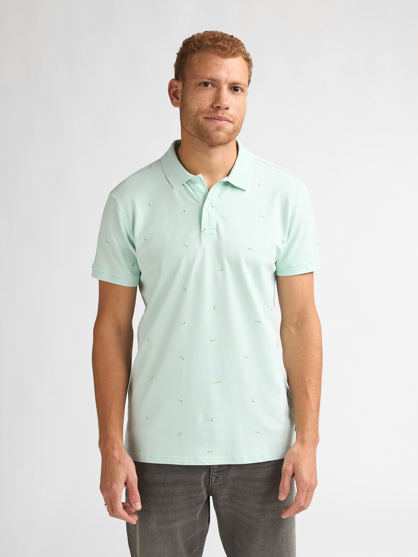 Petrol Industries Men Polo Short Sleeve 6181 cool mint 00117257-EKA26002700000180