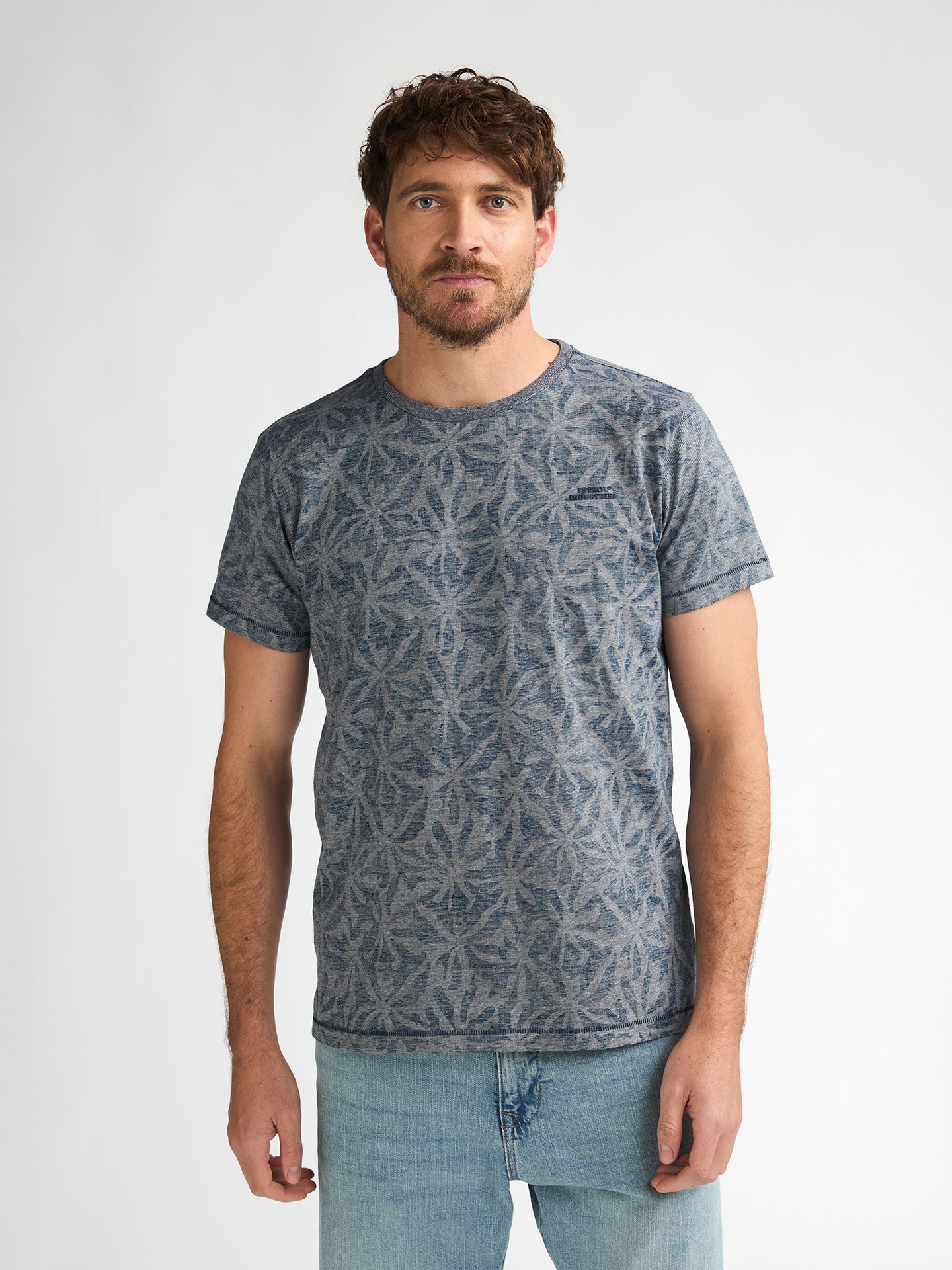 Petrol Industries Men T-Shirt SS AOP 5178 navy blue 2900164255095