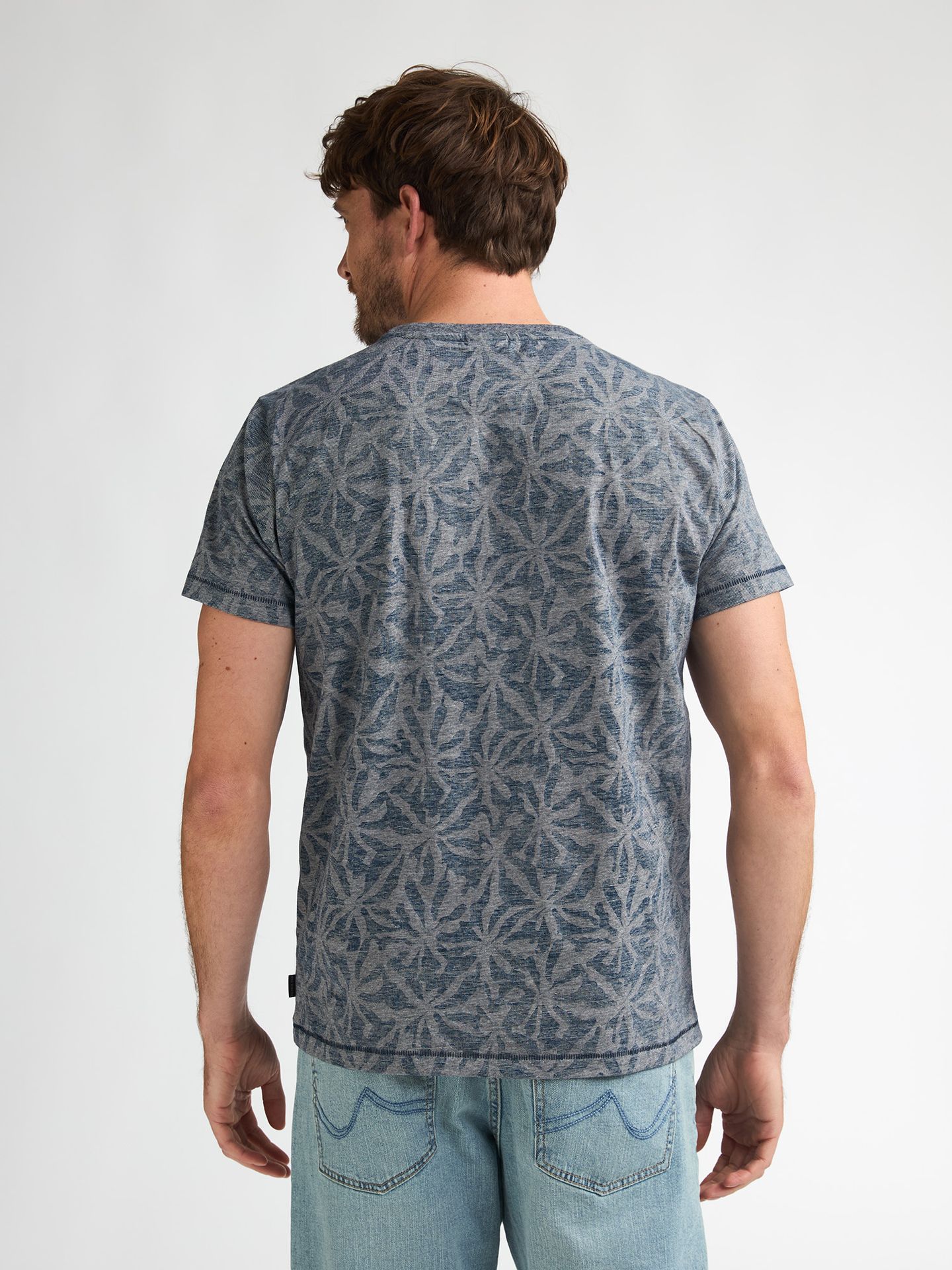 Petrol Industries Men T-Shirt SS AOP 5178 navy blue 2900164255095