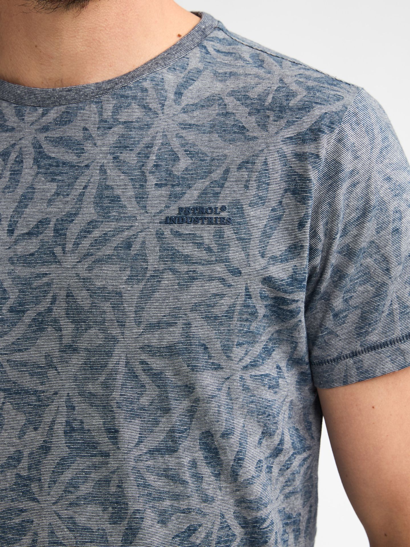 Petrol Industries Men T-Shirt SS AOP 5178 navy blue 2900164255095