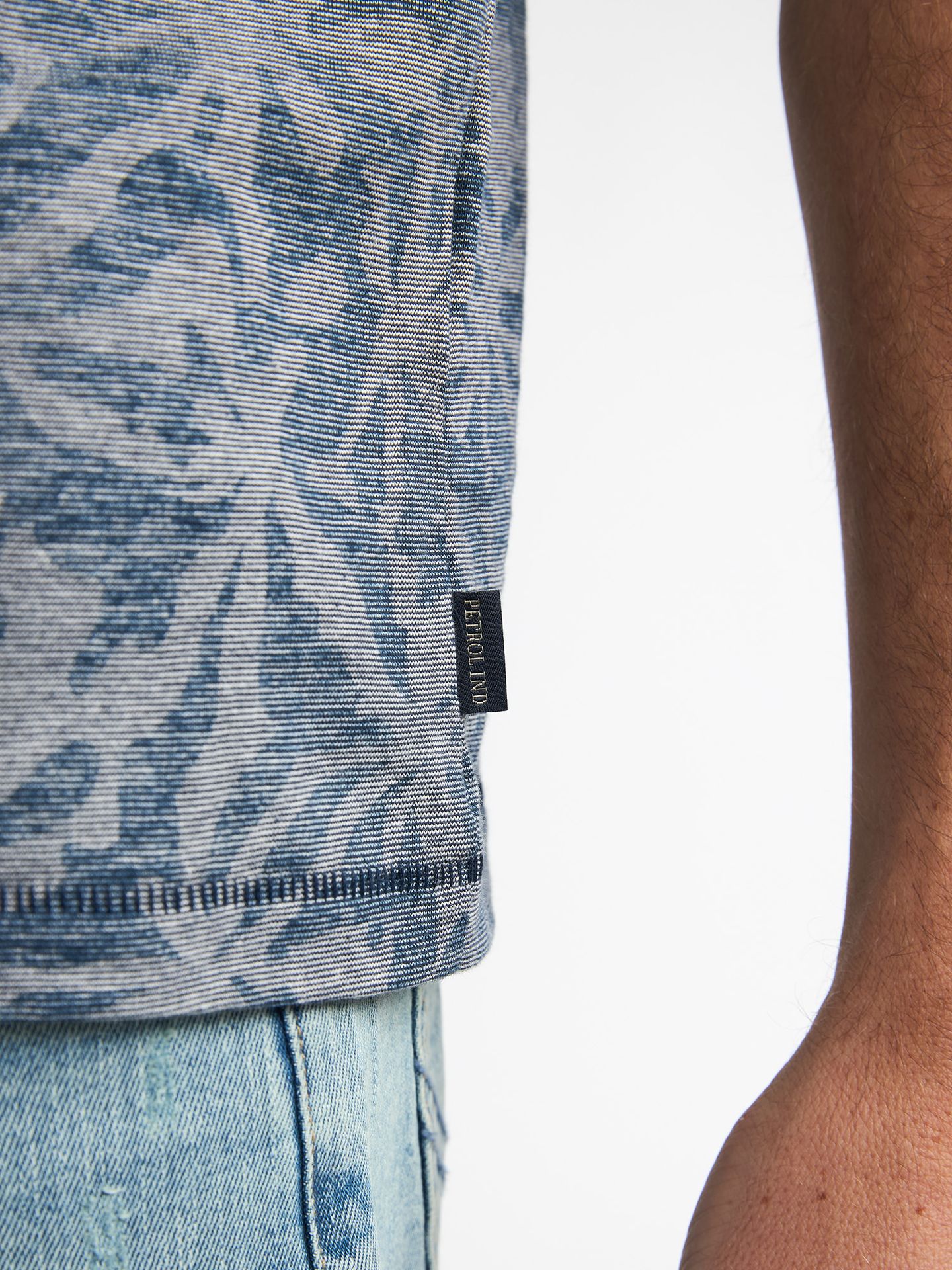 Petrol Industries Men T-Shirt SS AOP 5178 navy blue 2900164255095