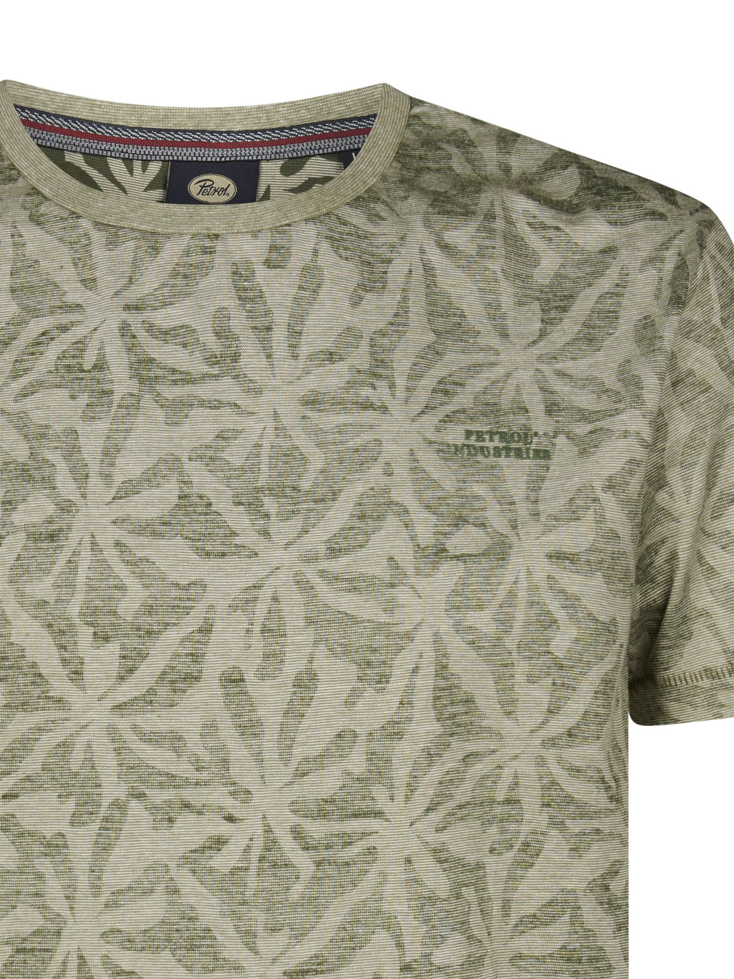 Petrol Industries Men T-Shirt SS AOP 6134 dusty army 2900164256085