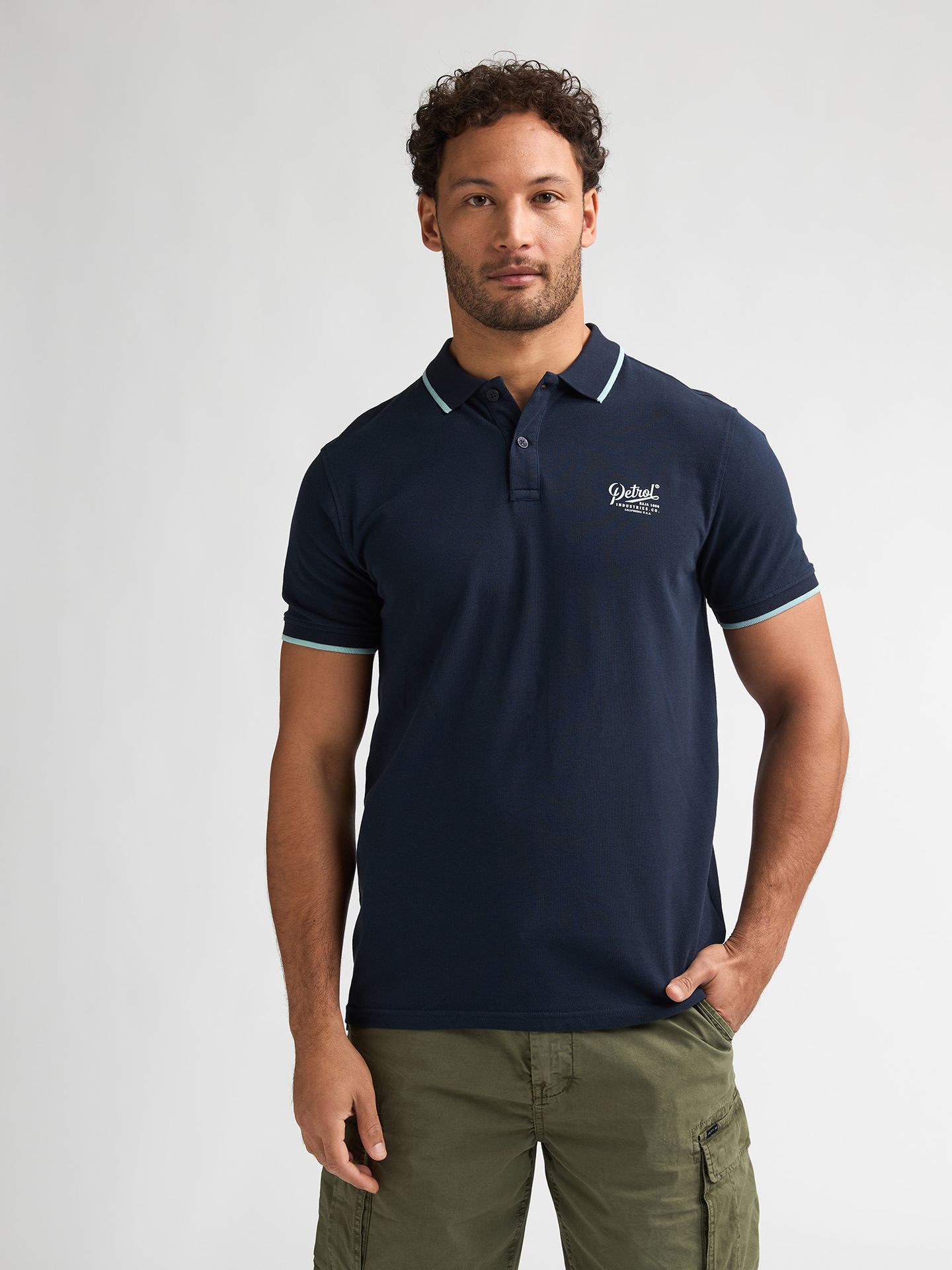 Petrol Industries Men Polo Short Sleeve 5178 navy blue 00117260-EKA26002700000114
