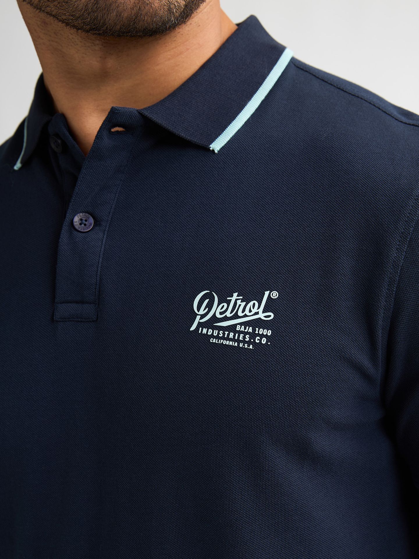 Petrol Industries Men Polo Short Sleeve 5178 navy blue 2900164257082