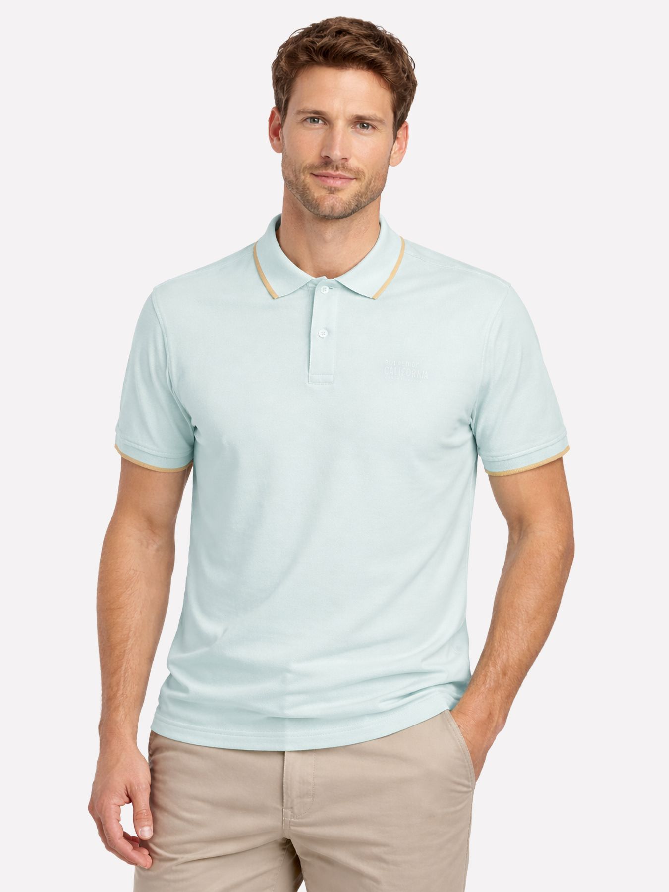 Petrol Industries Men Polo Short Sleeve 6181 cool mint 00117261-EKA26002700000180