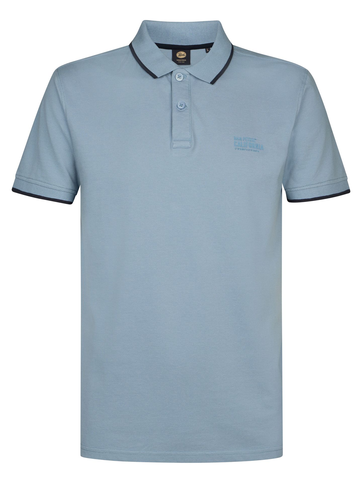 Petrol Industries Men Polo Short Sleeve 5195 marble blue 00117261-EKA26002700000185