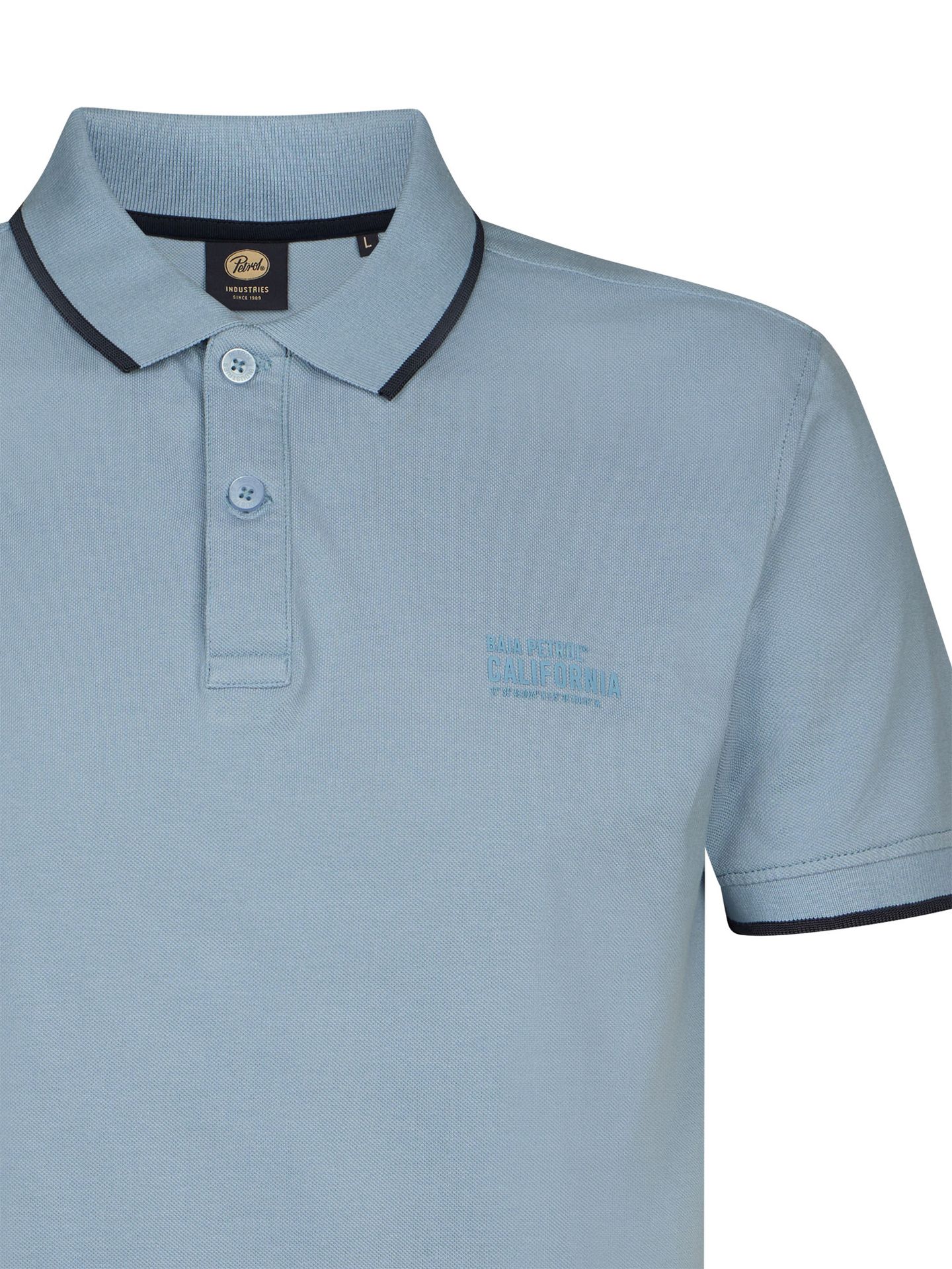 Petrol Industries Men Polo Short Sleeve 5195 marble blue 2900164259062