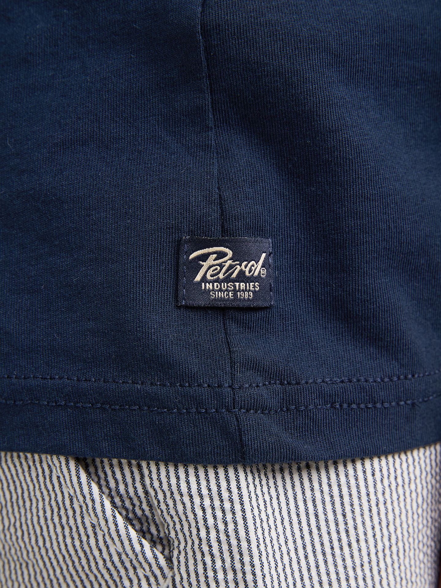 Petrol Industries Men T-Shirt SS Classic Print 5178 navy blue 2900164262093