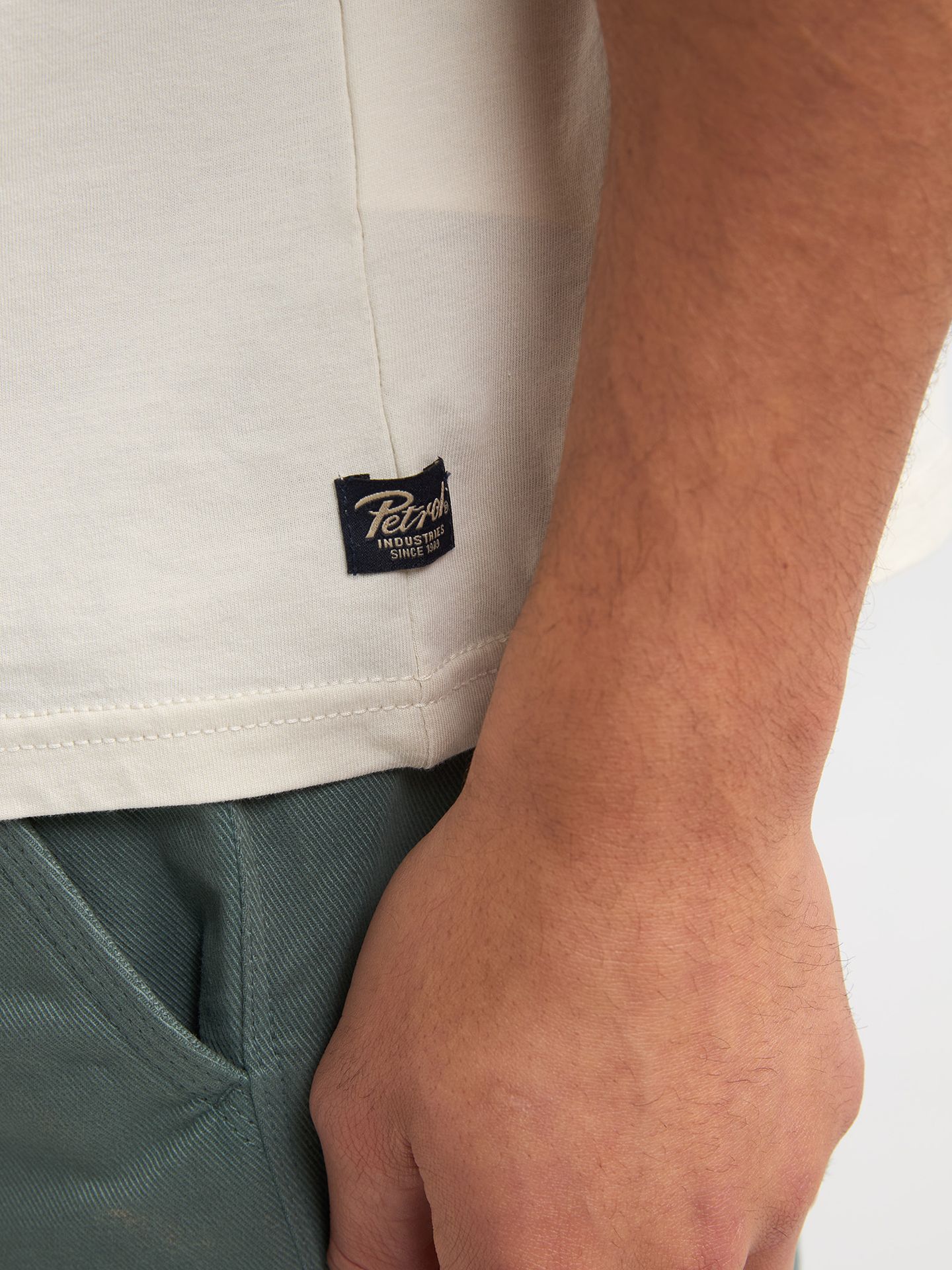 Petrol Industries Men T-Shirt SS Classic Print 0112 seashell 2900164261041