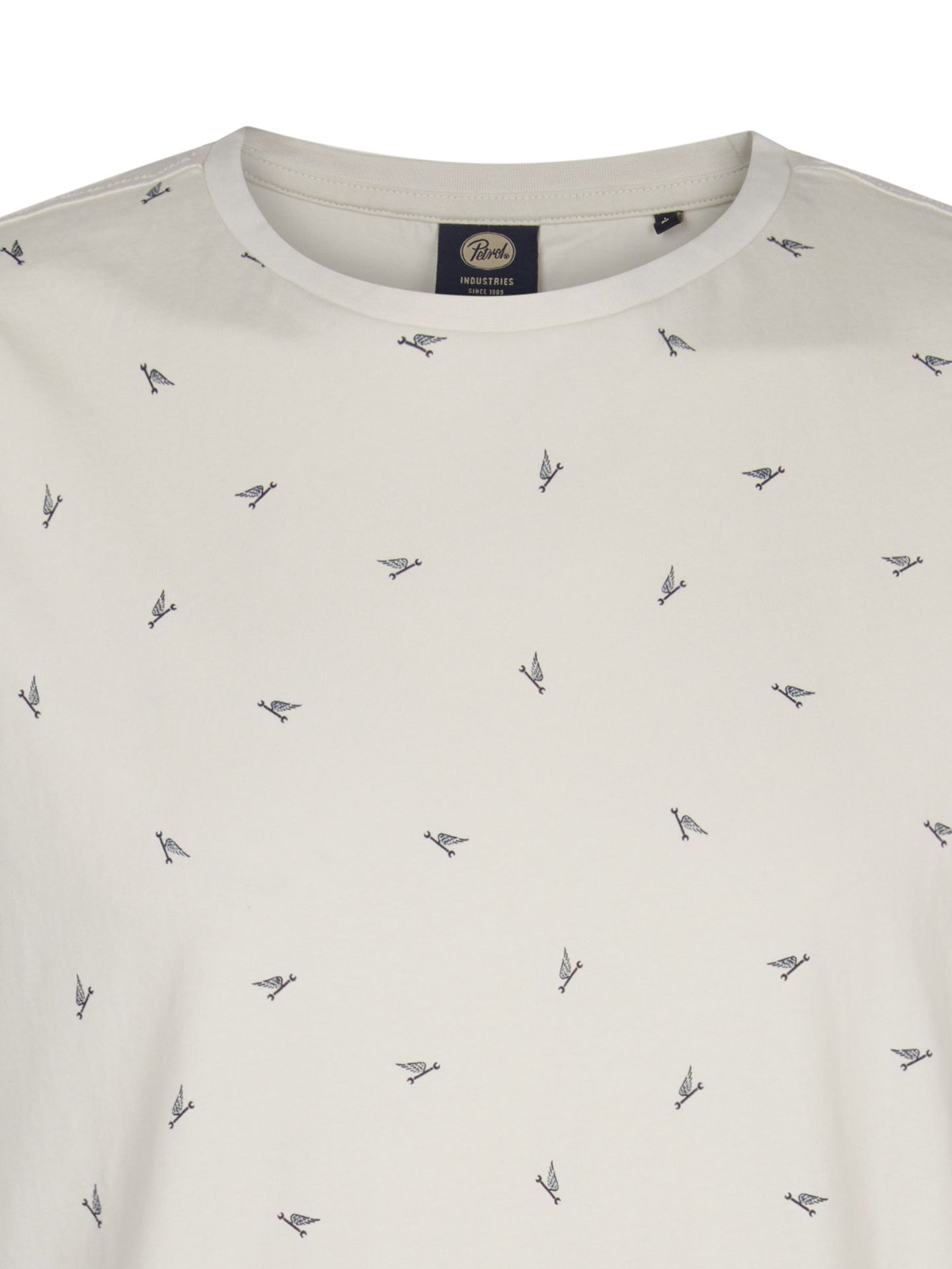 Petrol Industries Men T-Shirt SS AOP 0112 seashell 2900164263045