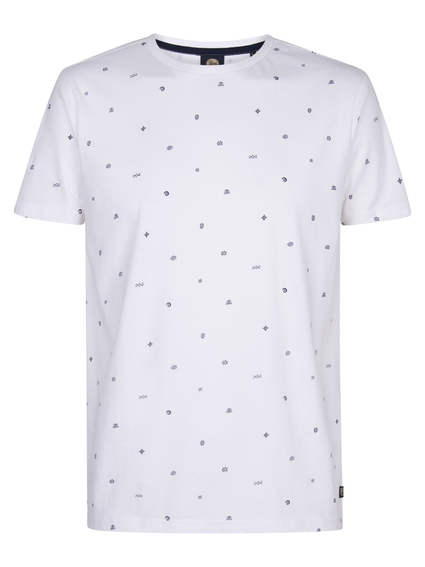 Petrol Industries Men T-Shirt SS AOP 0000 bright white 00117265-EKA26002700000122