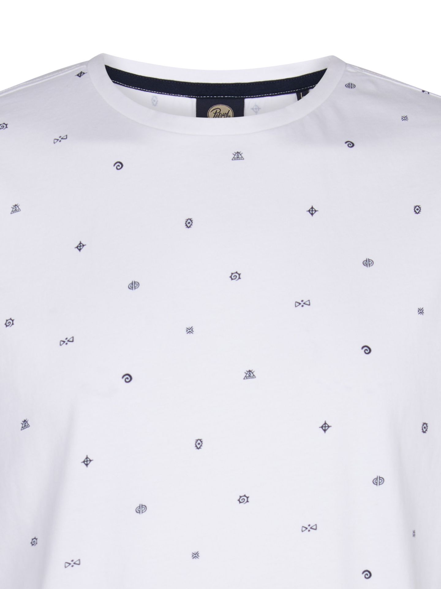 Petrol Industries Men T-Shirt SS AOP 0000 bright white 2900164266091